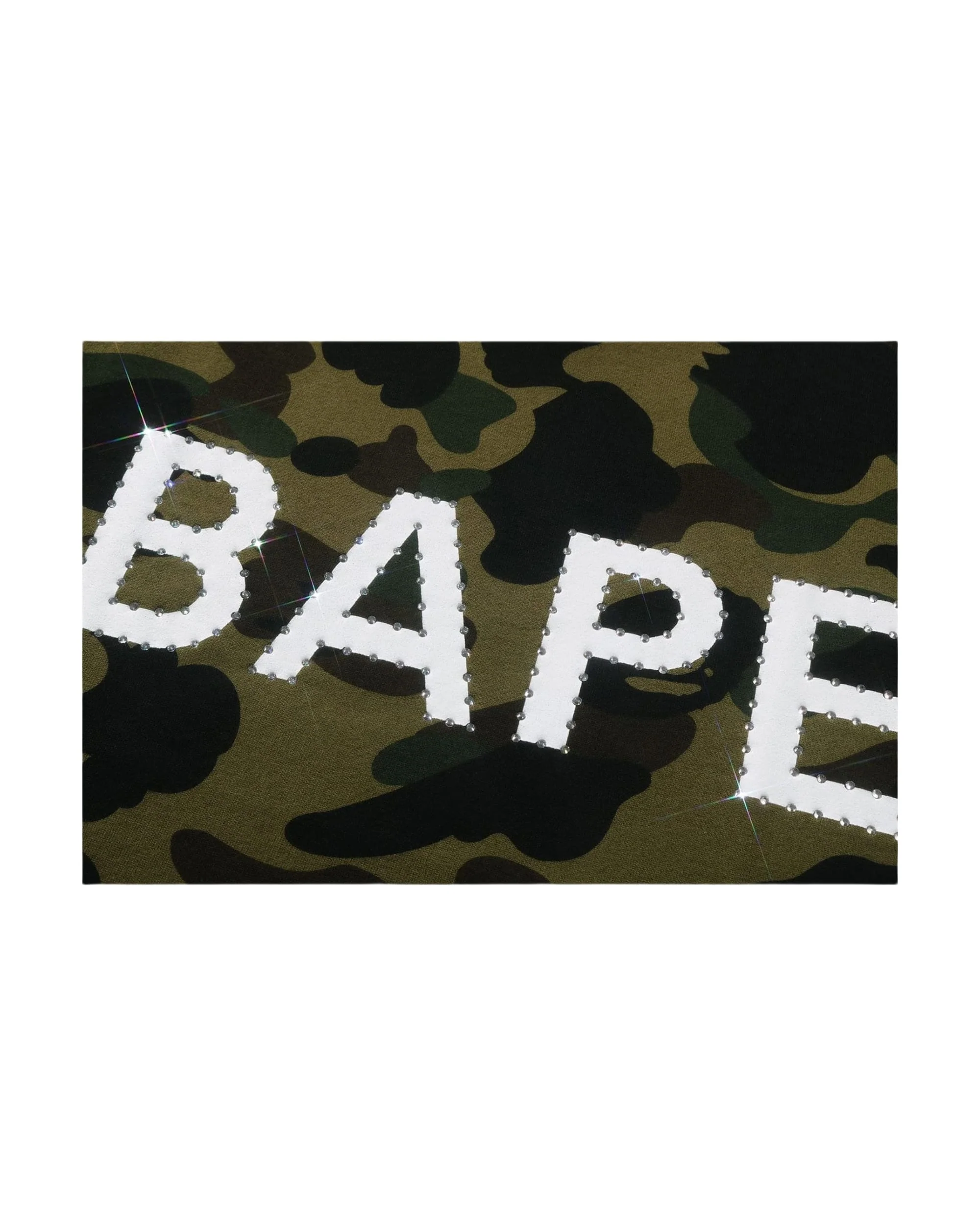 1ST CAMO BAPE RHINESTONE TEE MENS - Image 2
