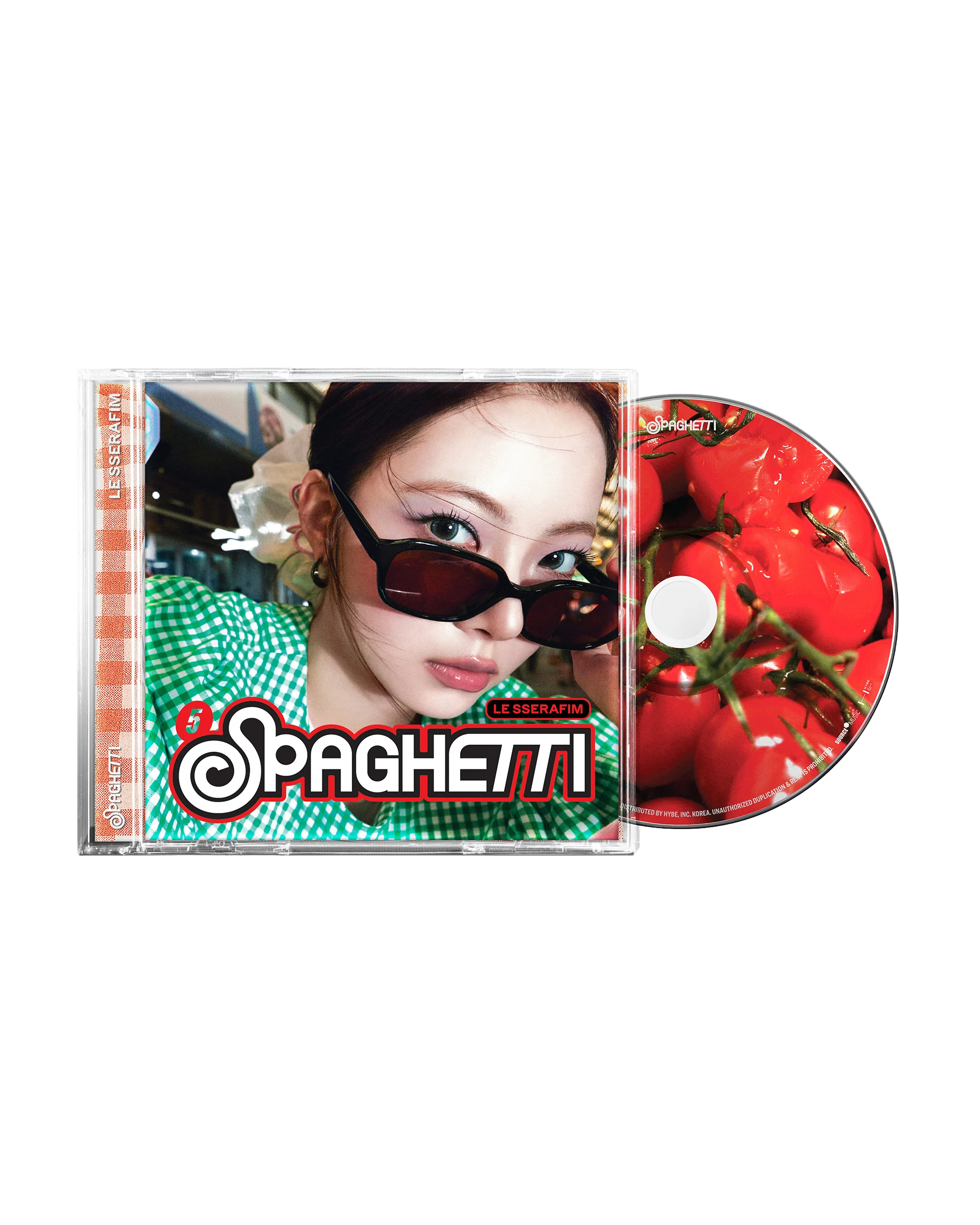 1st Single Album 'SPAGHETTI' Single CD (Tomato ver.)