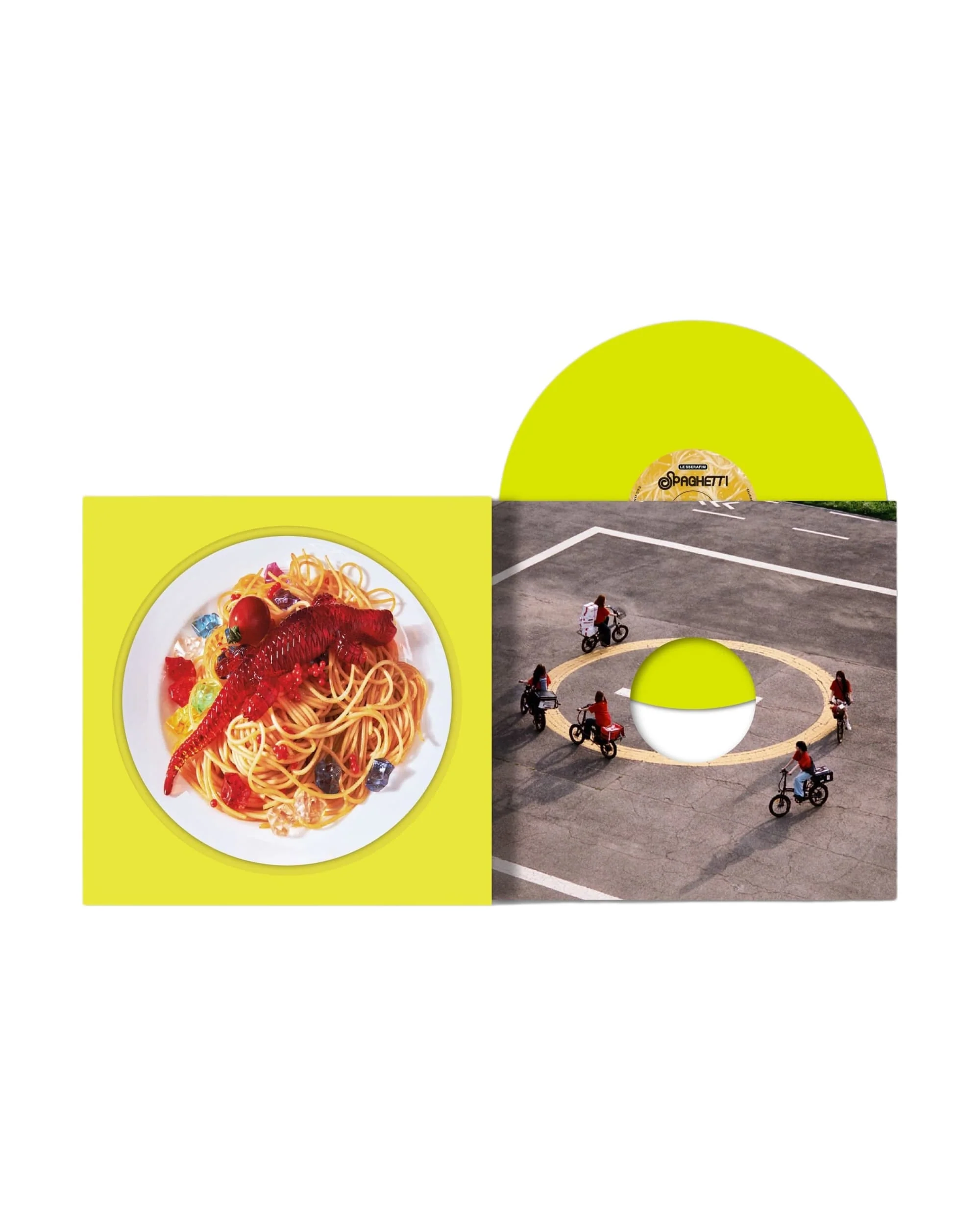 1st Single Album "SPAGHETTI" Vinyl [Neon Yellow] (D2C Exclusive)