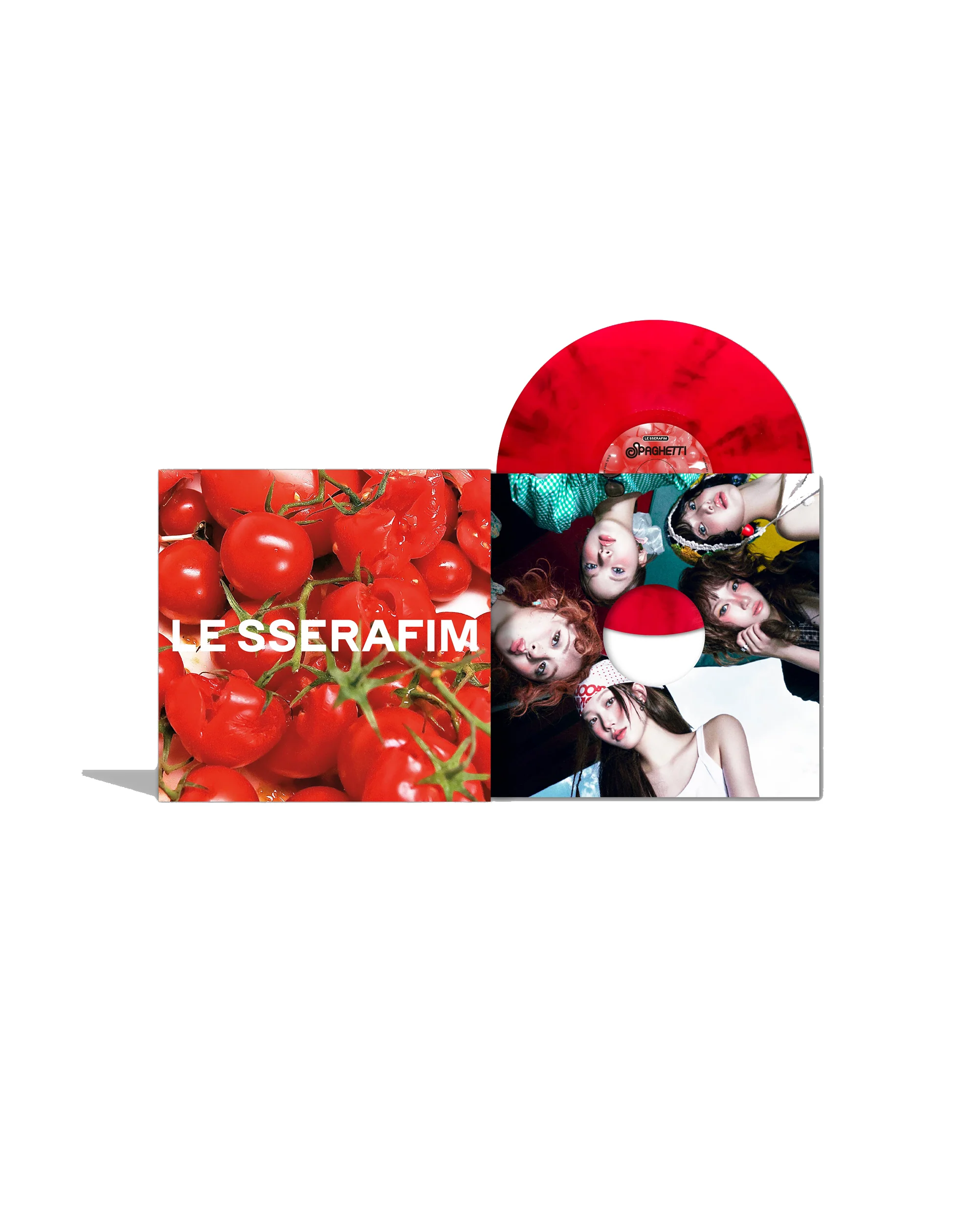 1st Single Album "SPAGHETTI" Vinyl [Tomato Red] (D2C Exclusive)