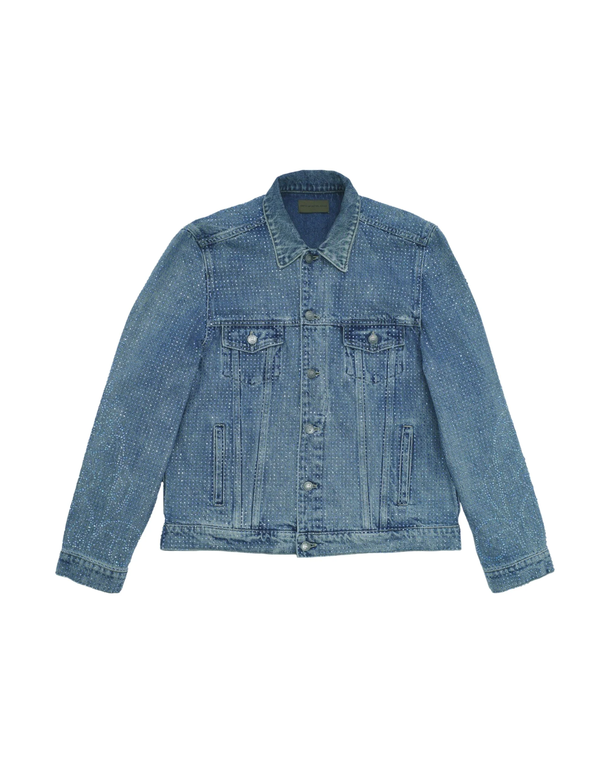 20k Diamond Vine Denim Jacket in BLU
