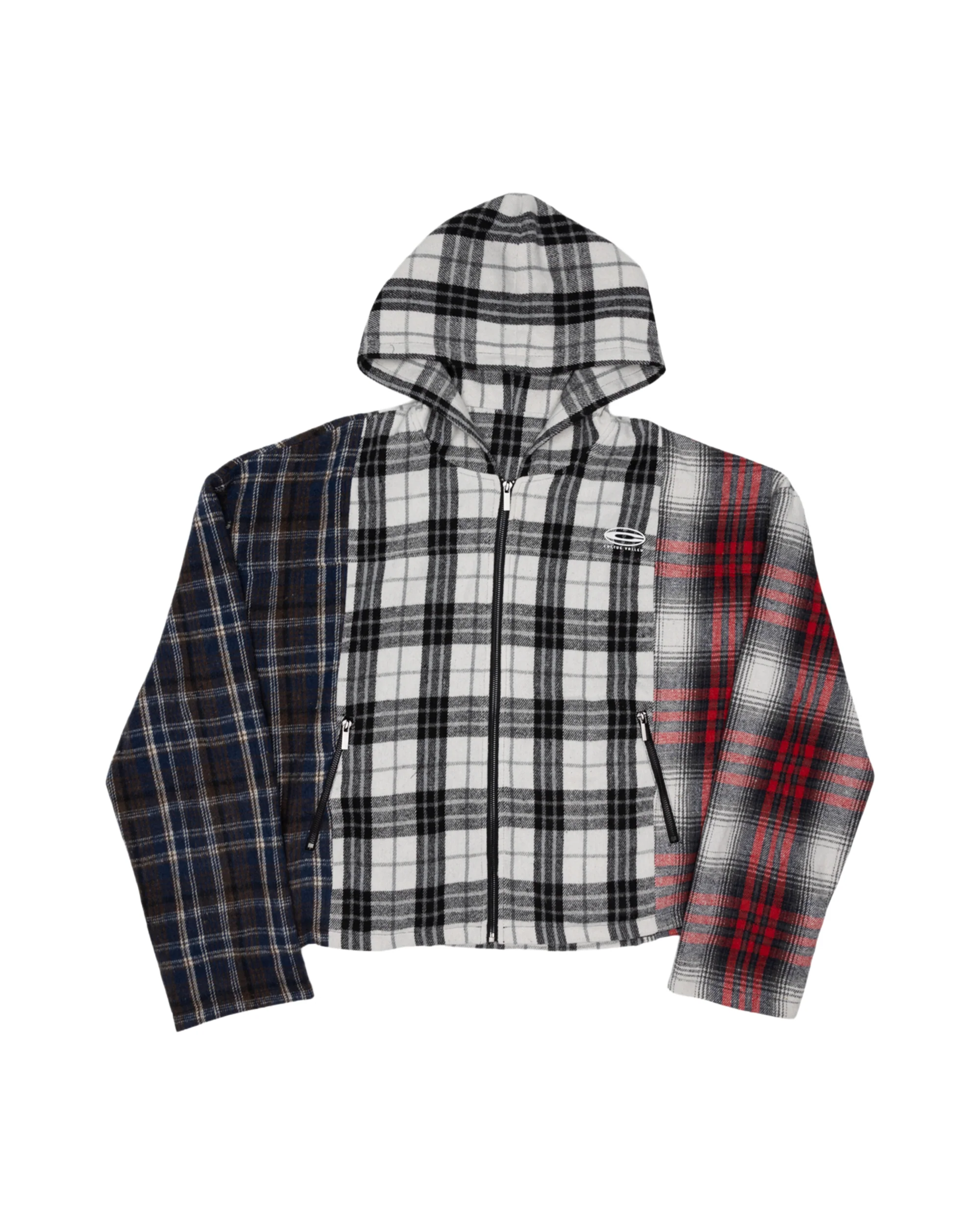 3x3 Flannel Hoodie