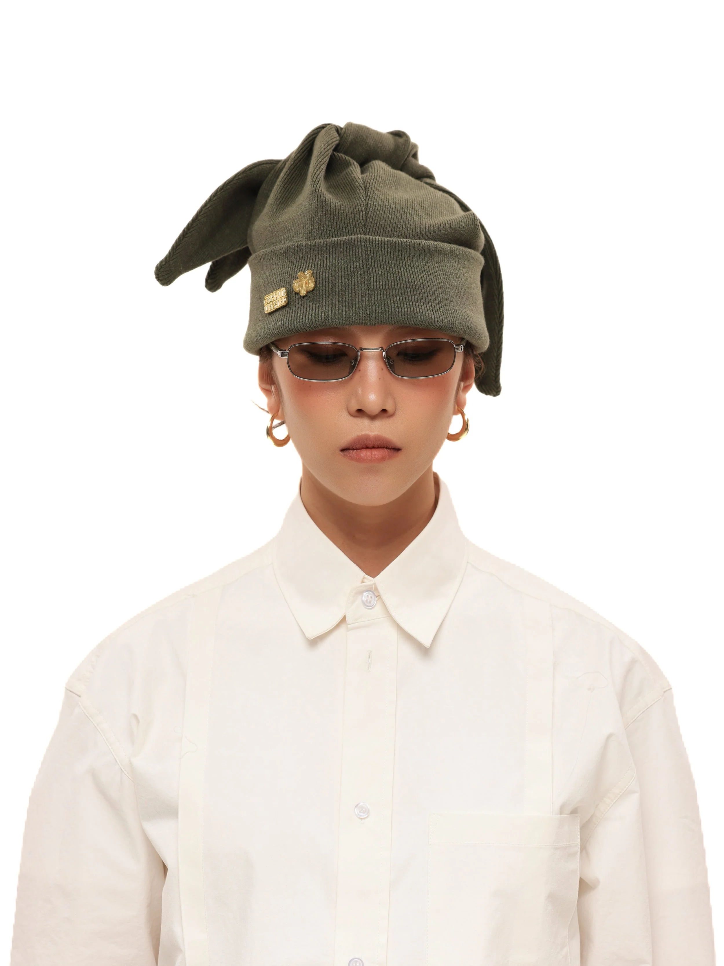 6CRAYON Multi-Way 3-Ear Knit Beanie - Image 9
