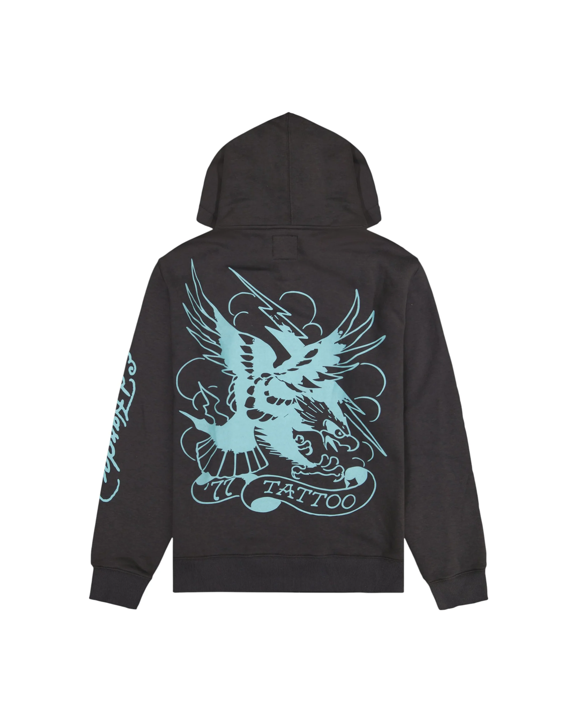 77 Eagle Fleece Pullover Hoodie - Image 2