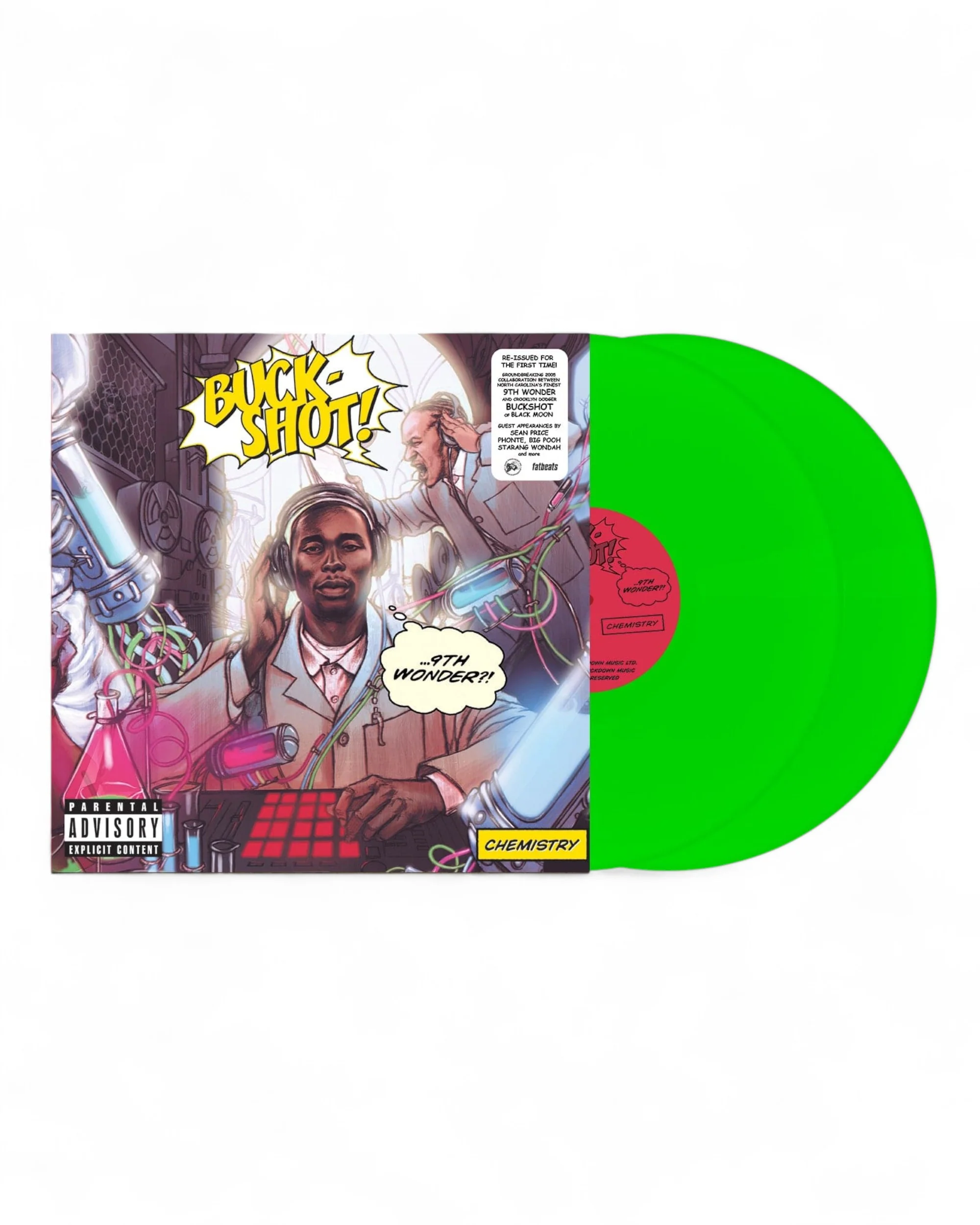 9th Wonder & Buckshot - Chemistry (2xLP - Neon Green Vinyl - Fat Beats Exclusive)