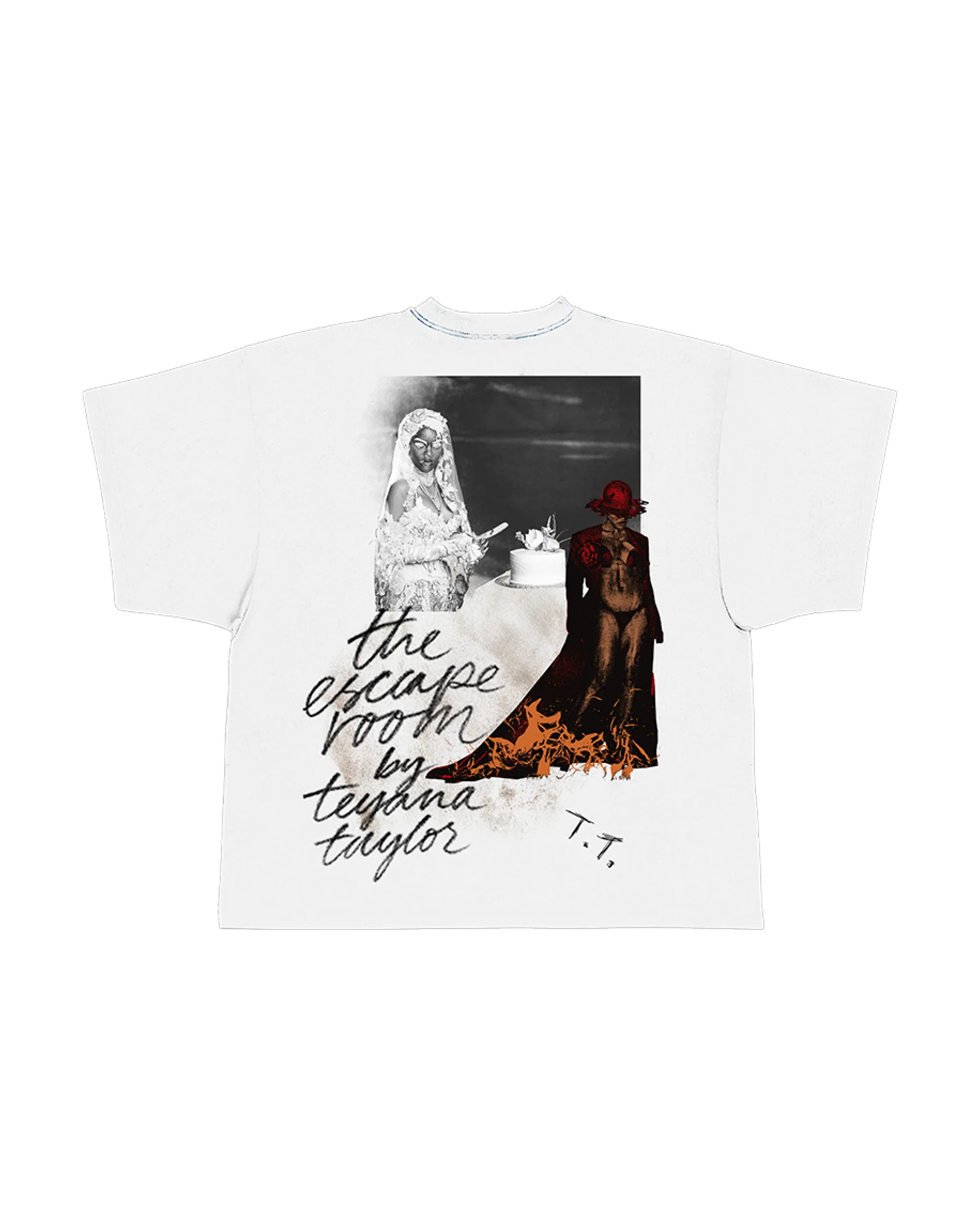 A Beautiful Mess Tee In White - Image 2