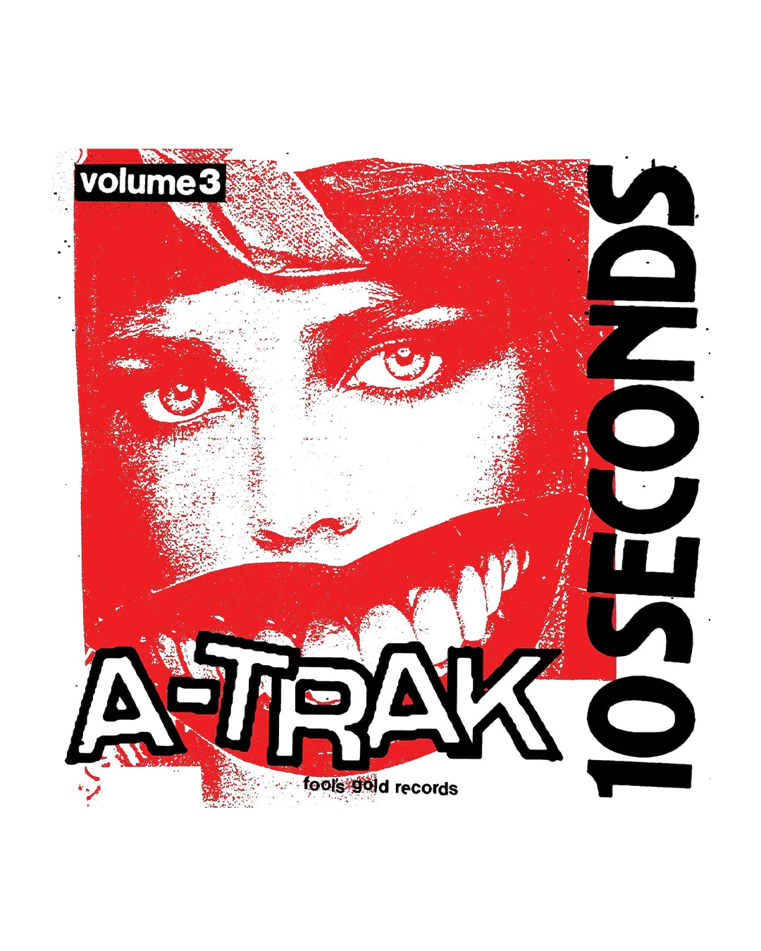 A-Trak - 10 Seconds Vol. 3 (10" - Red Vinyl) - Image 2