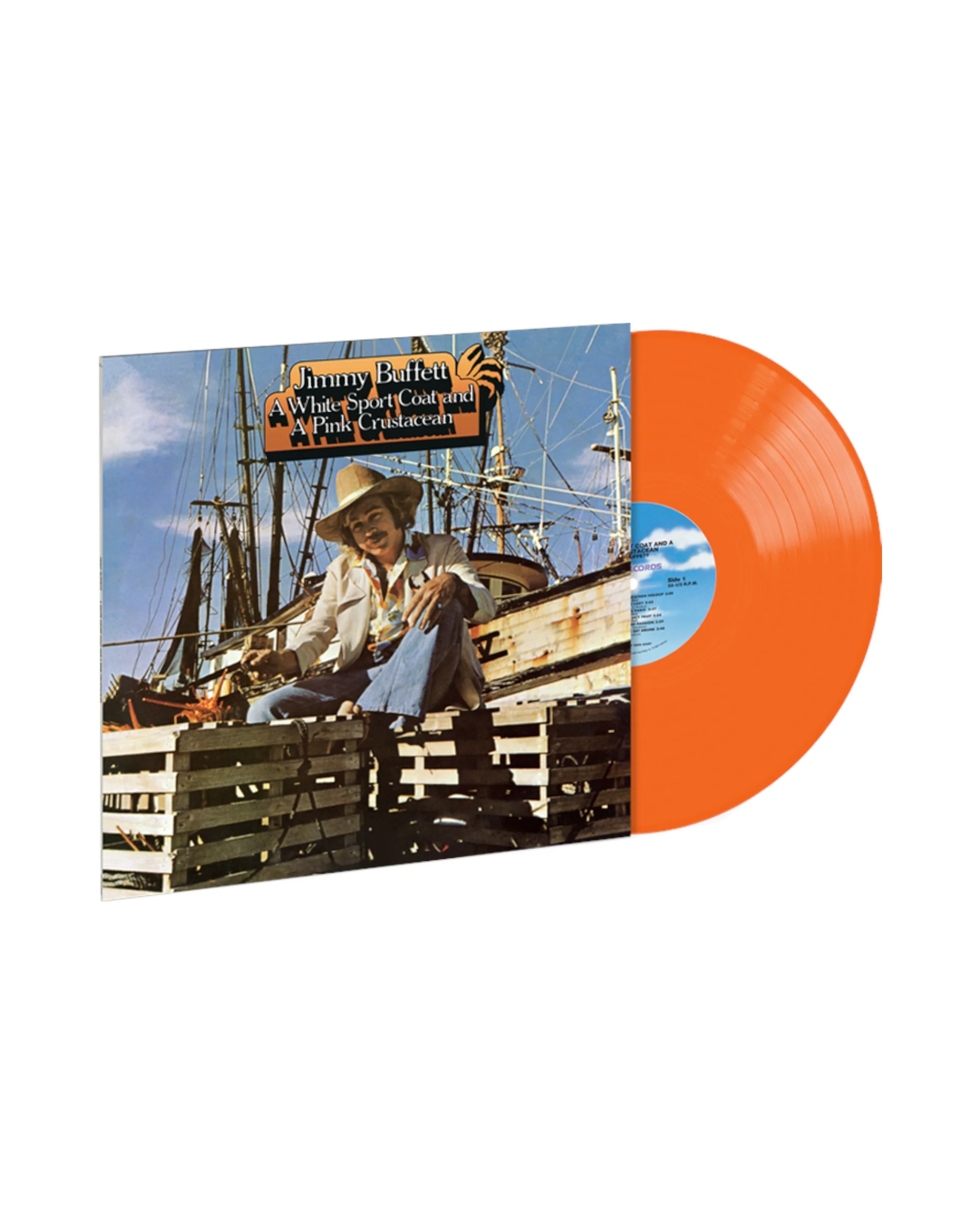 A White Sport Coat and a Pink Crustacean Limited-Edition Pumpkin Spice Orange LP