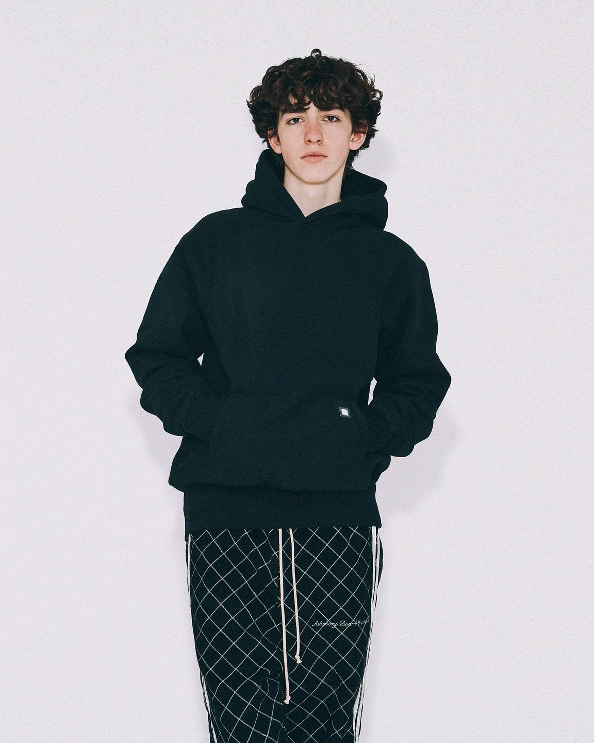 Abc. 123. Silver Hologram Pullover Hoodie (Heather Grey)- FW24 - Image 2