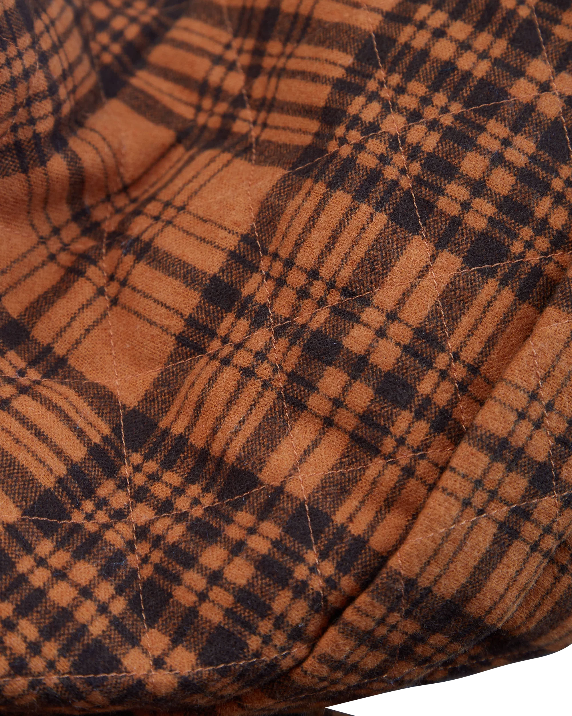 Abc. Alumni Plaid Overshirt- FW24 (Orange Plaid) - Image 2