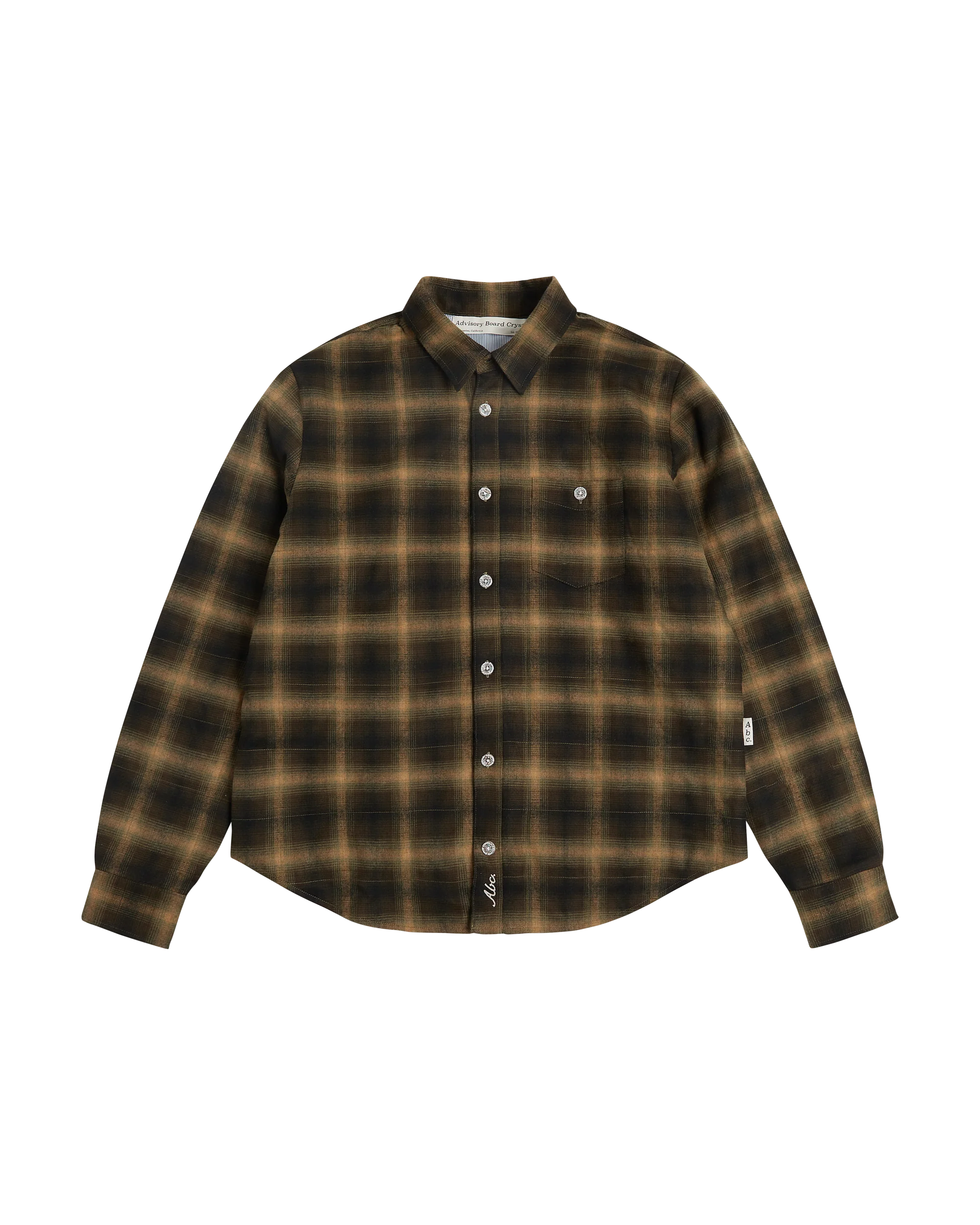 Abc. Flannel Plaid Shirt- FW24 (Green)
