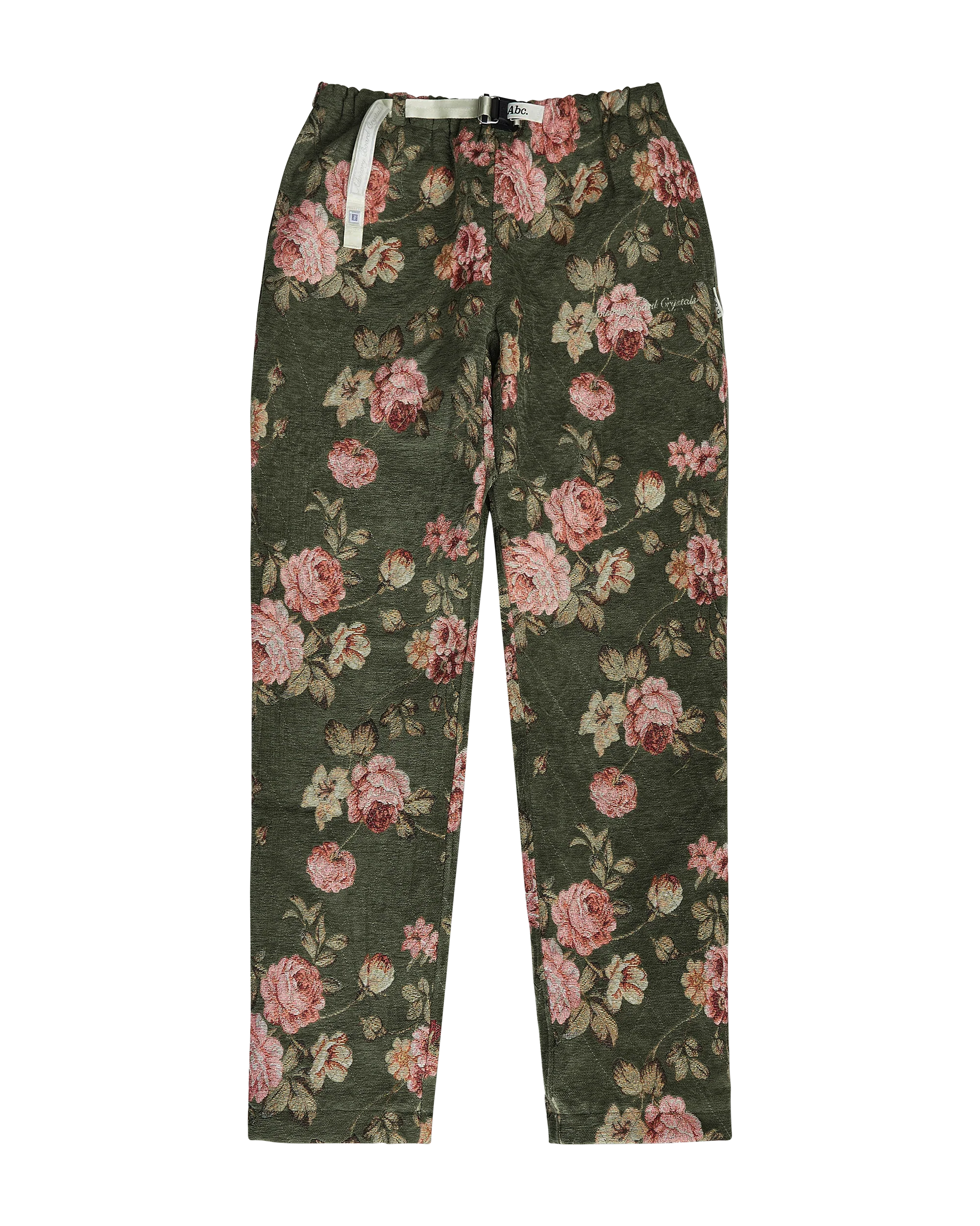 Abc. Grandma's Quilted Living Room Pant (Green)- FW24