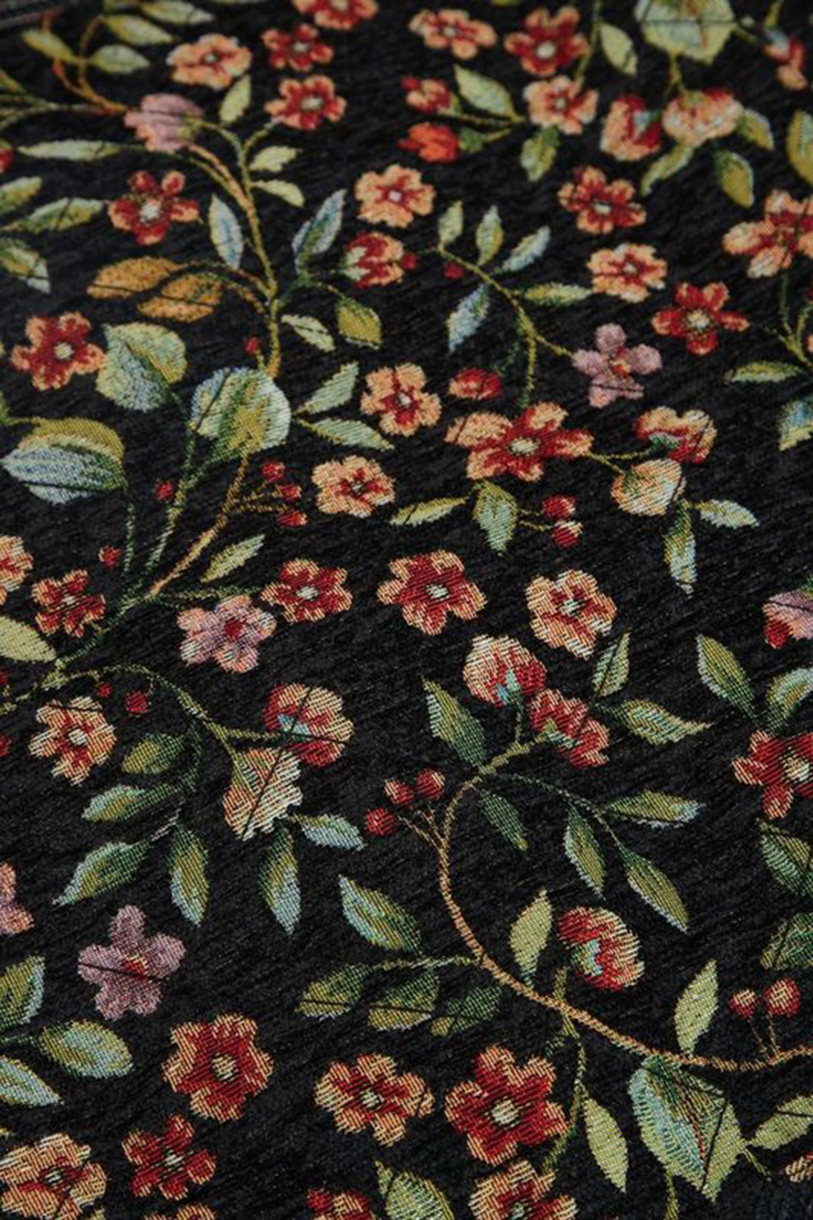 Abc. Pop’s Garage Floral Jacquard Fishing Vest- FW24 - Image 4