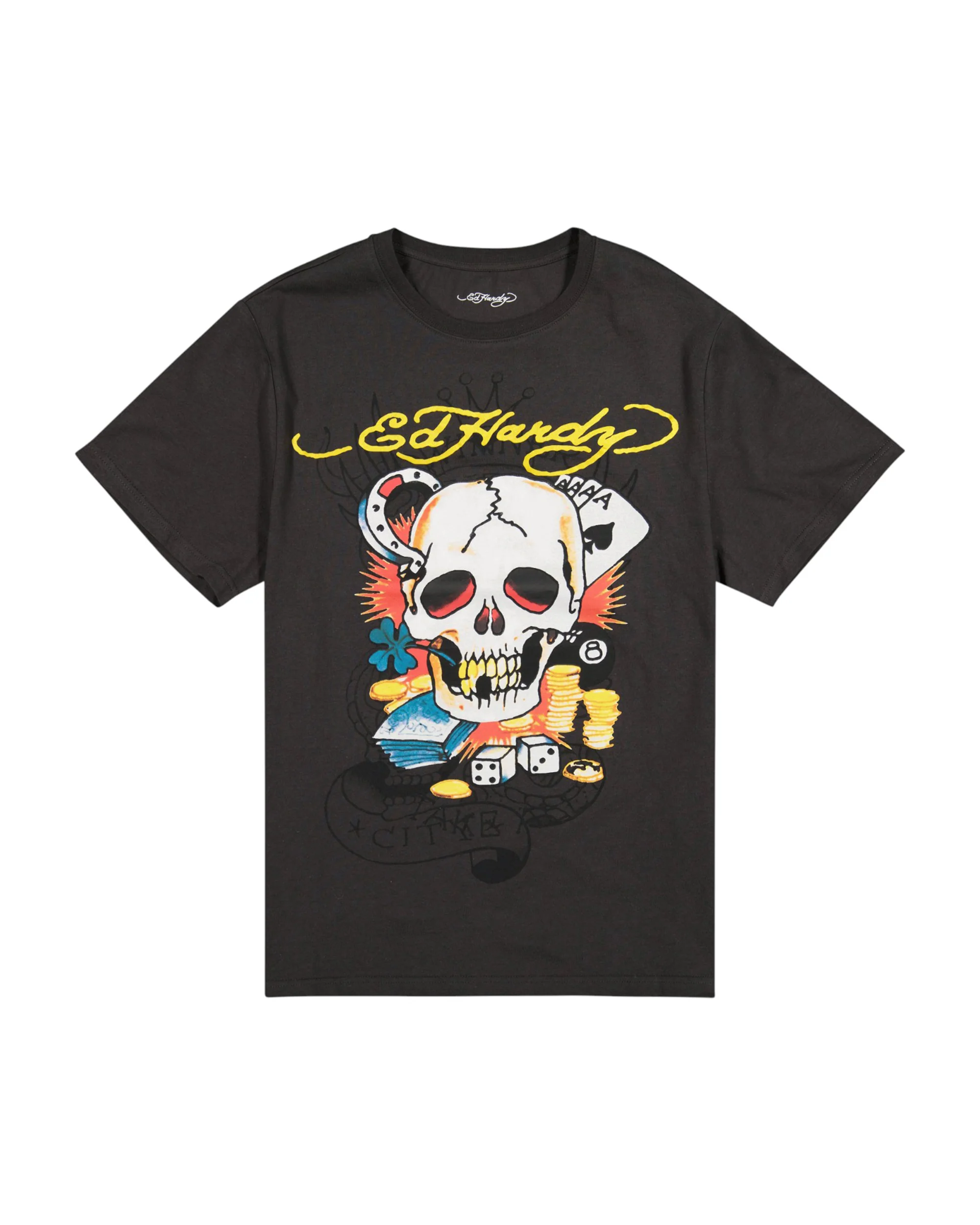 Ace Skull Throwback Graphic Tee