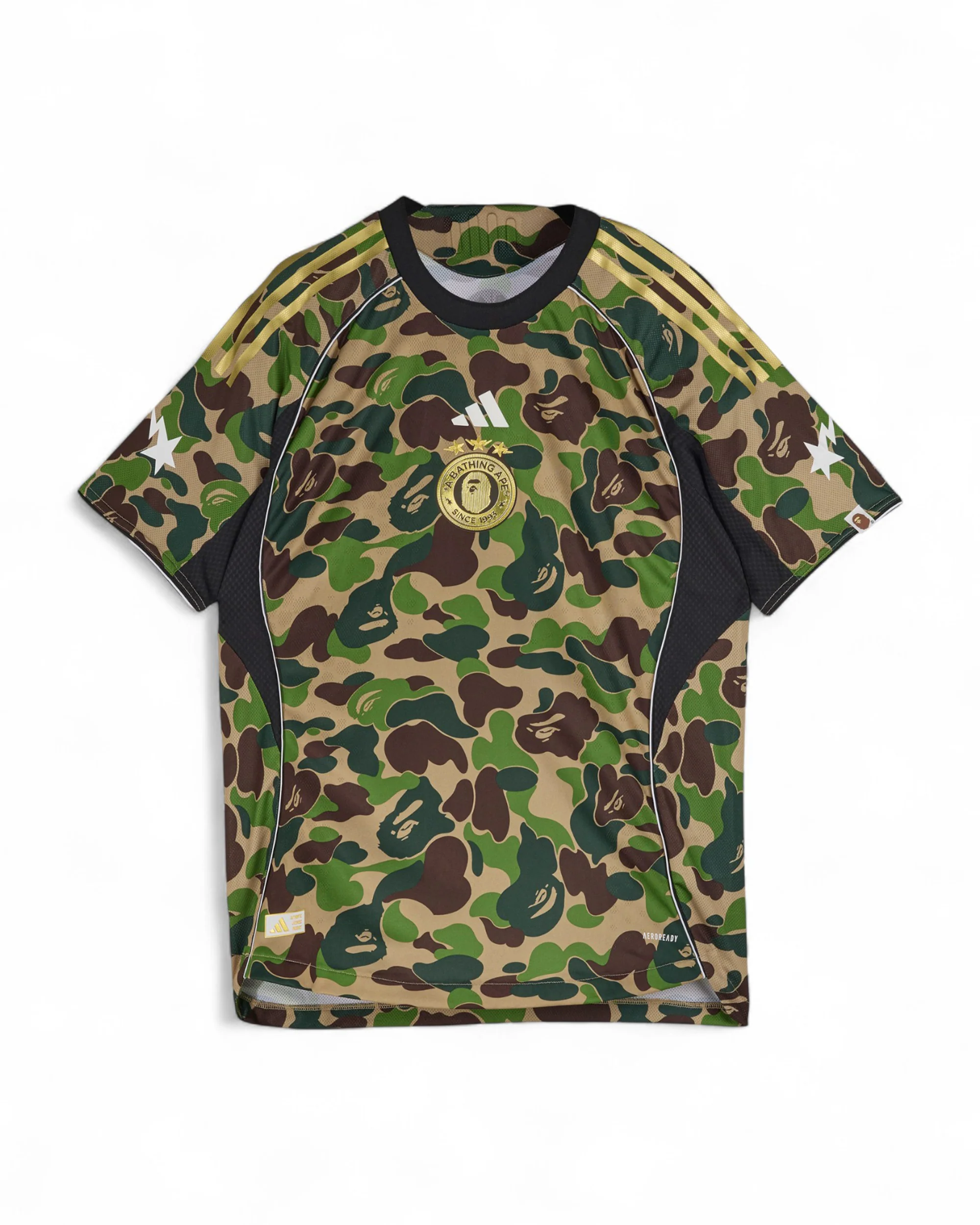 ADIDAS X BAPE FB JERSEY TOP CAMO