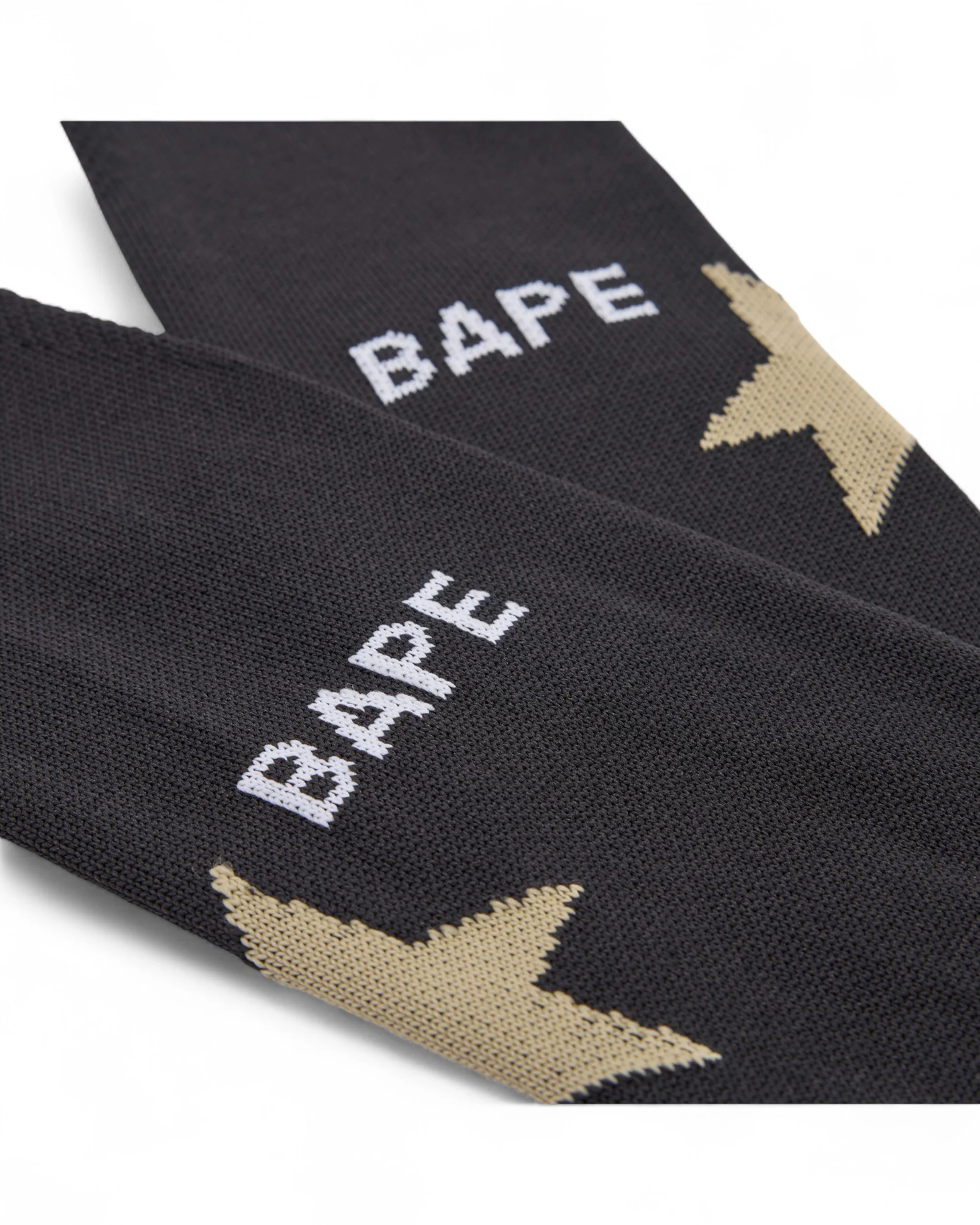 ADIDAS X BAPE FB SOCKS BLACK - Image 7