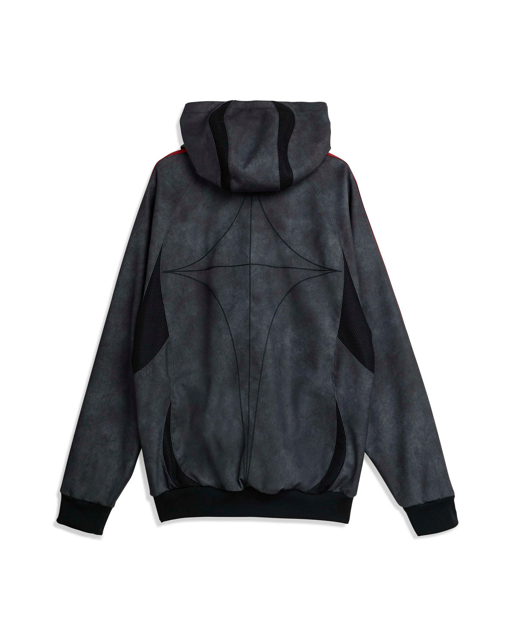 ADIDAS X THUG CLUB TEAMGEIST FAUX LEATHER JACKET - Image 3