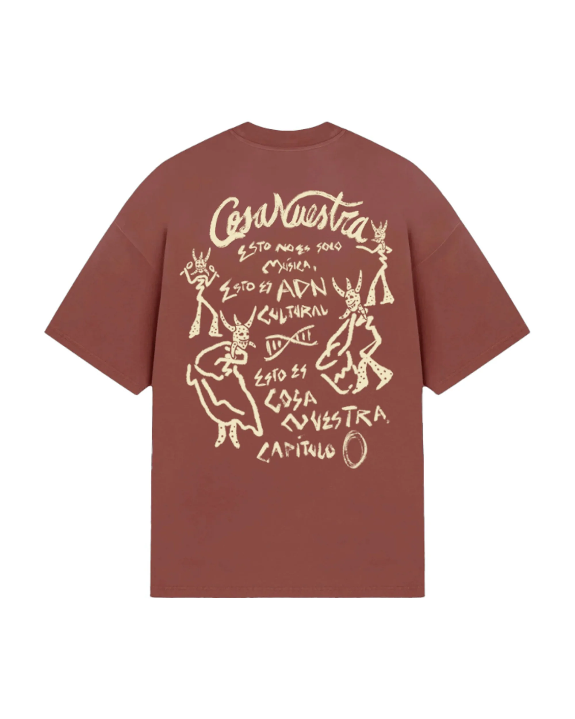 ADN Tee Shirt - Coral - Image 2