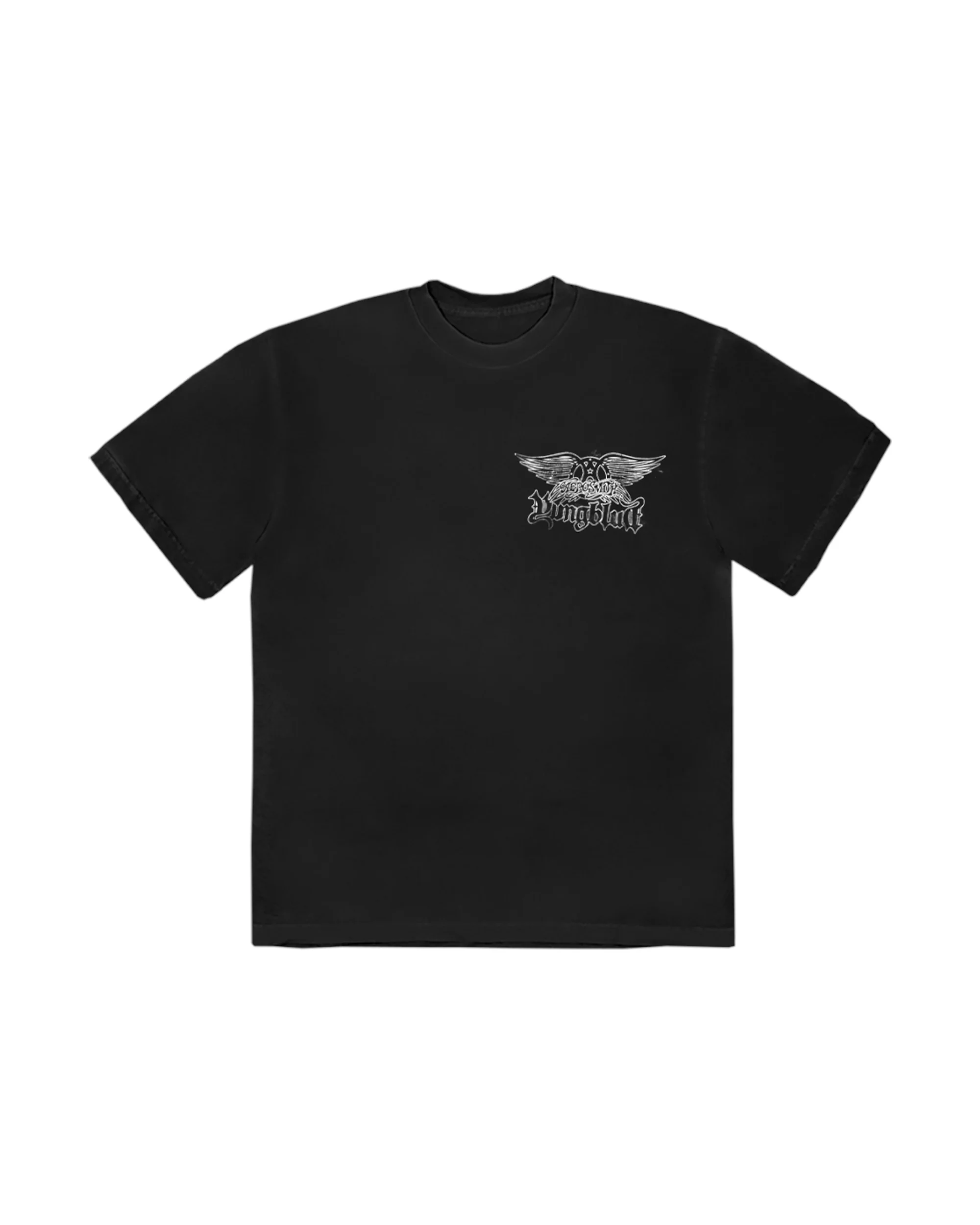 AEROSMITH & YUNGBLUD - One More Time Black T-Shirt