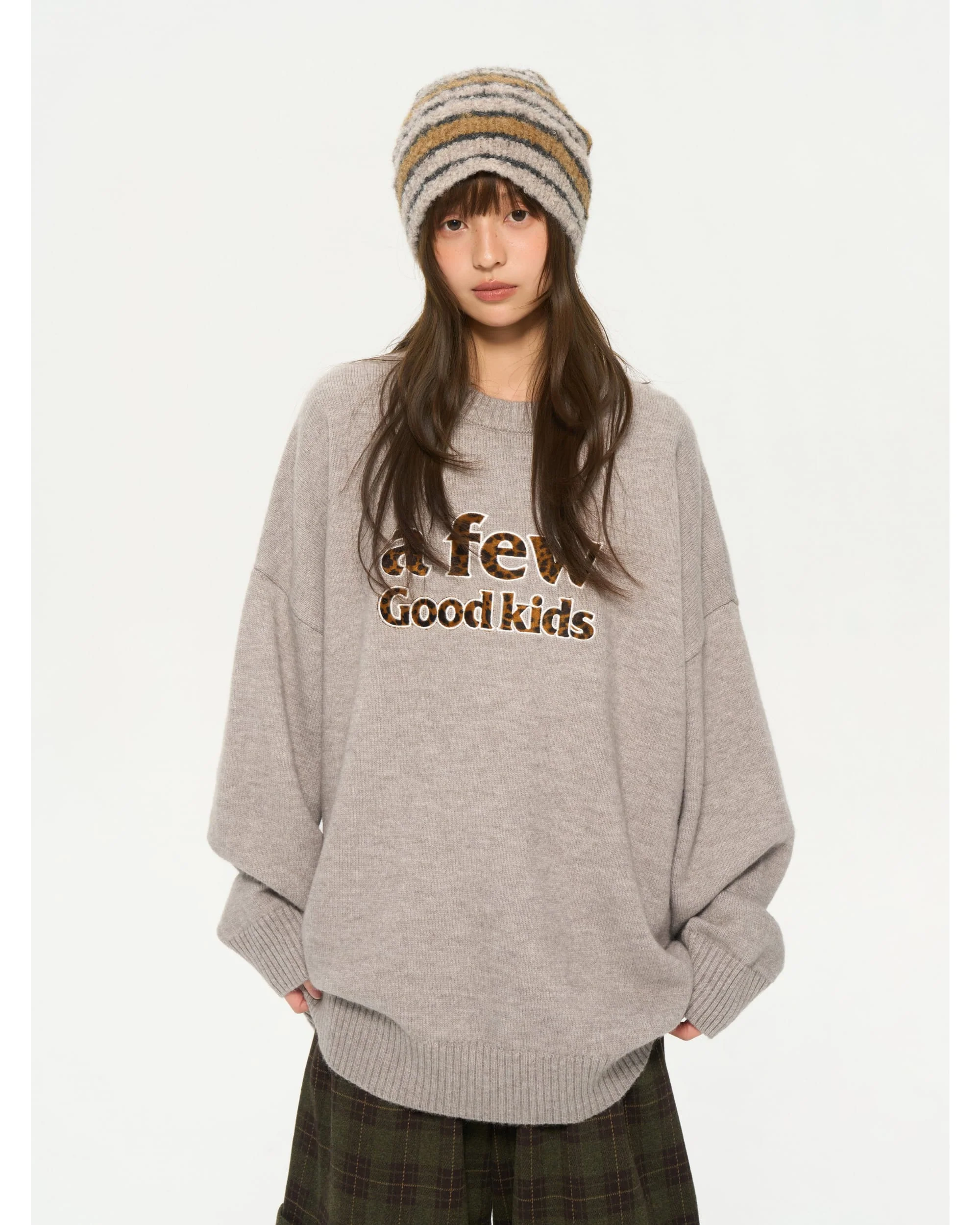 (AFGK) Leopard 23 Knit Sweater - Image 2