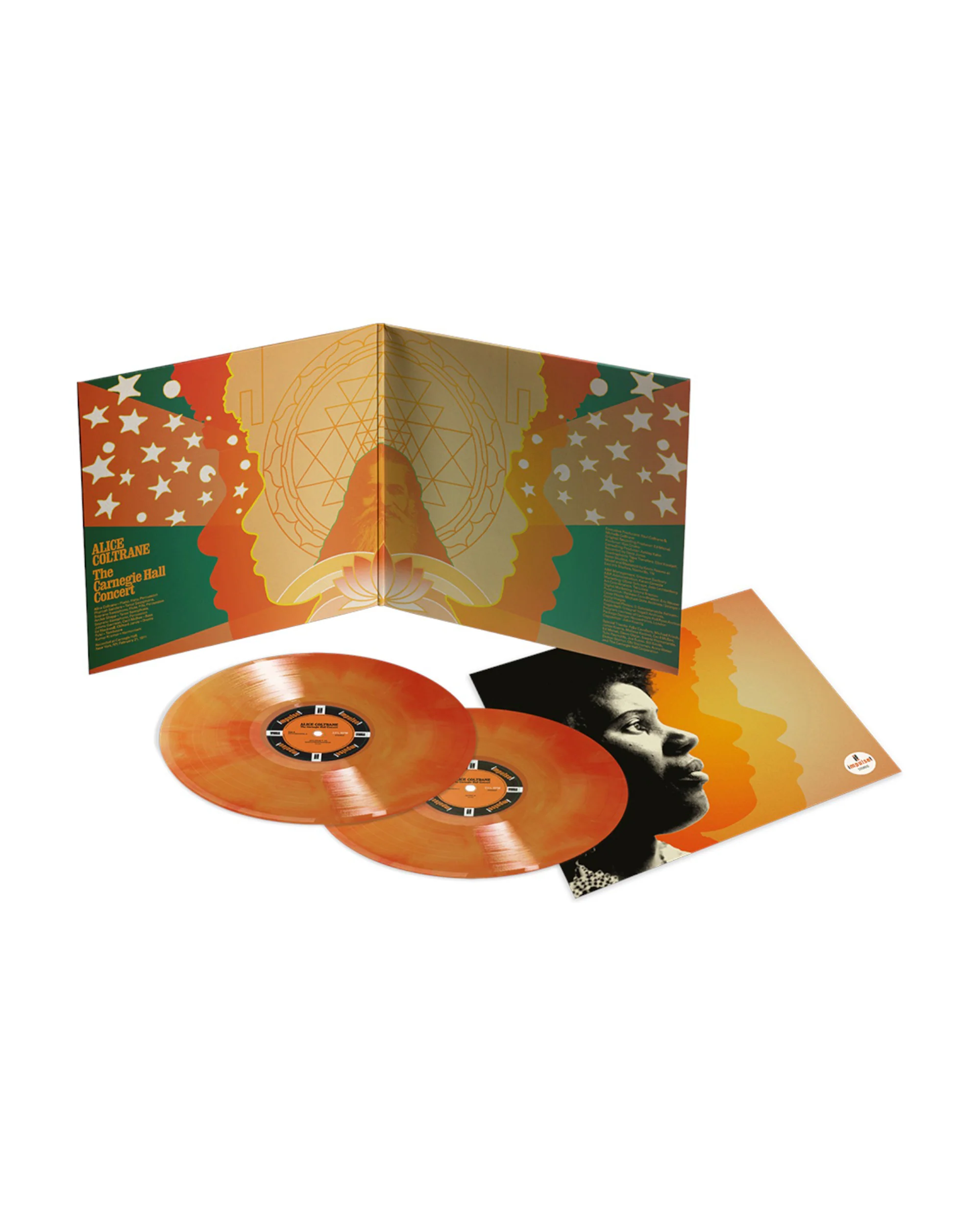 Alice Coltrane: The Carnegie Hall Concert Opaque Galaxy Orange LP