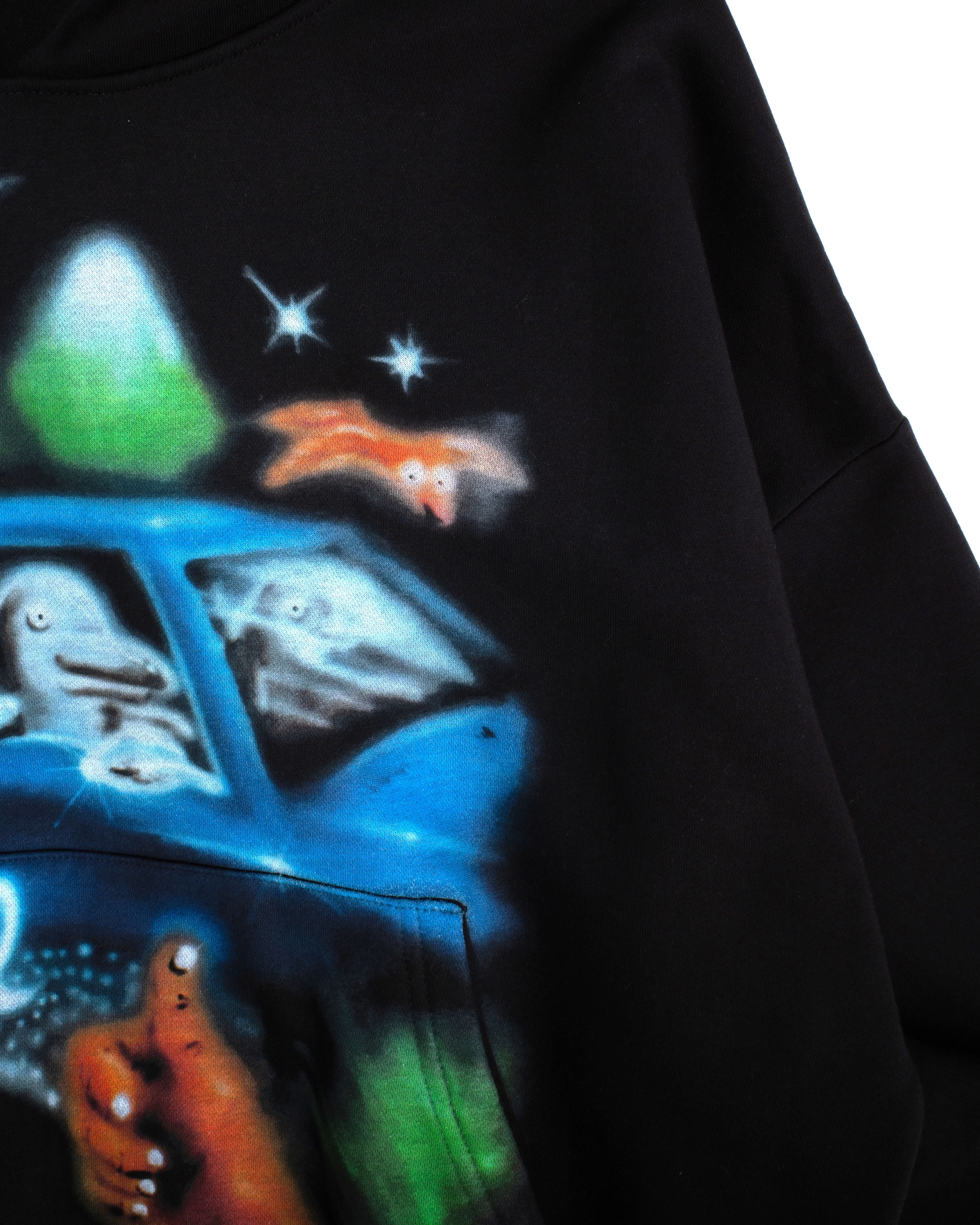 All Good Airbrush Hoodie - Image 4