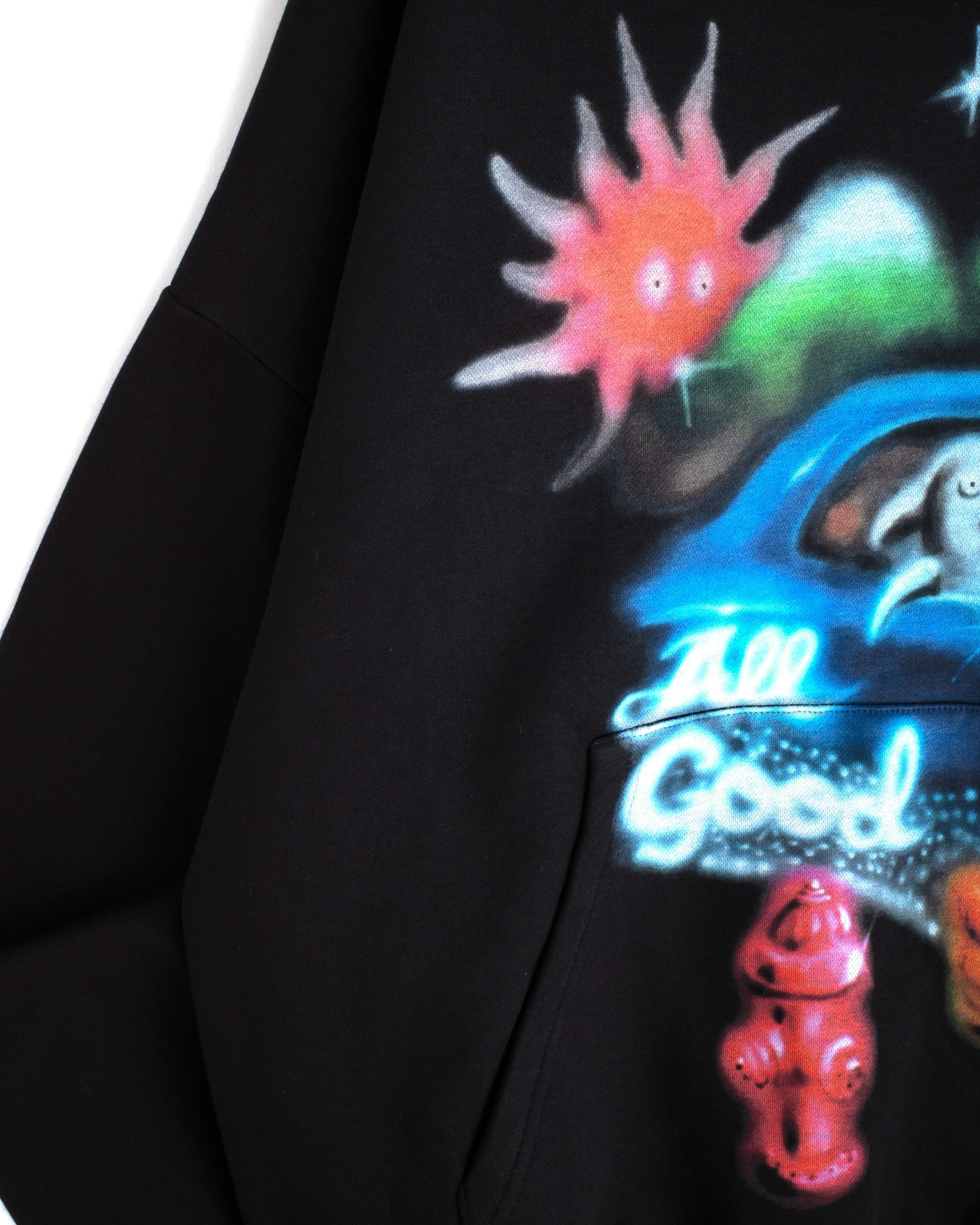 All Good Airbrush Hoodie - Image 6