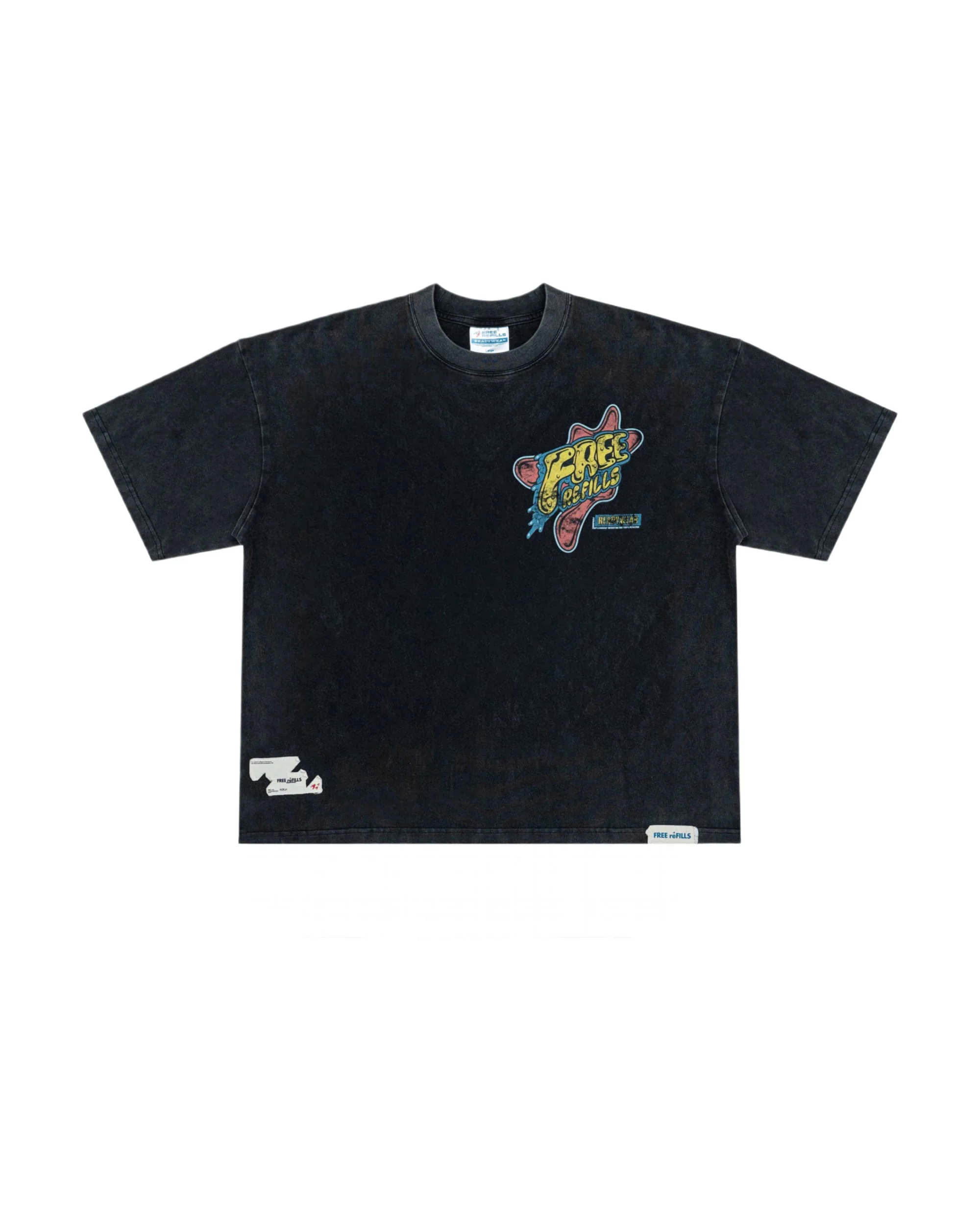 Amoeba Tee - Vintage Black