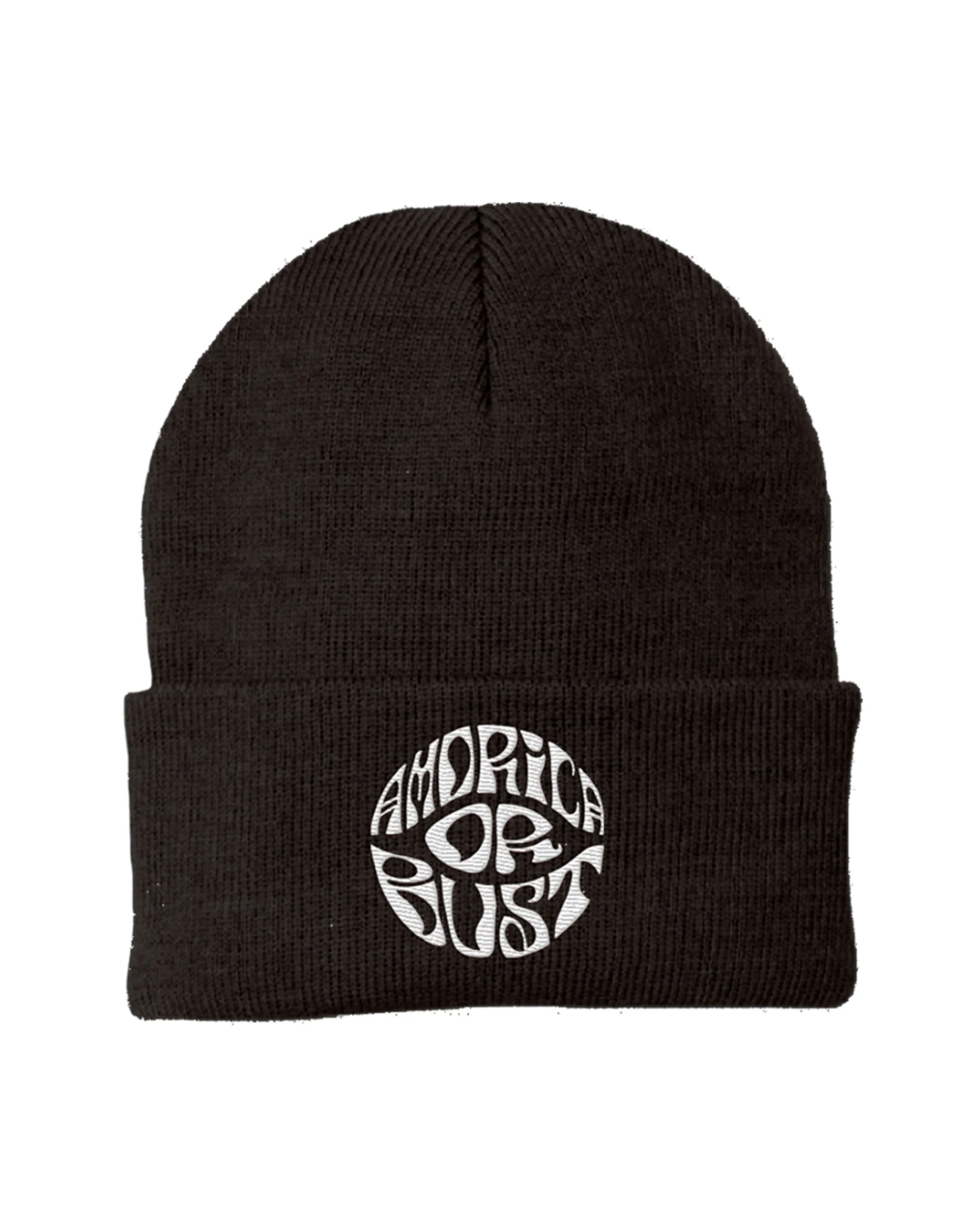 Amorica. Or Bust Black Beanie - Image 2