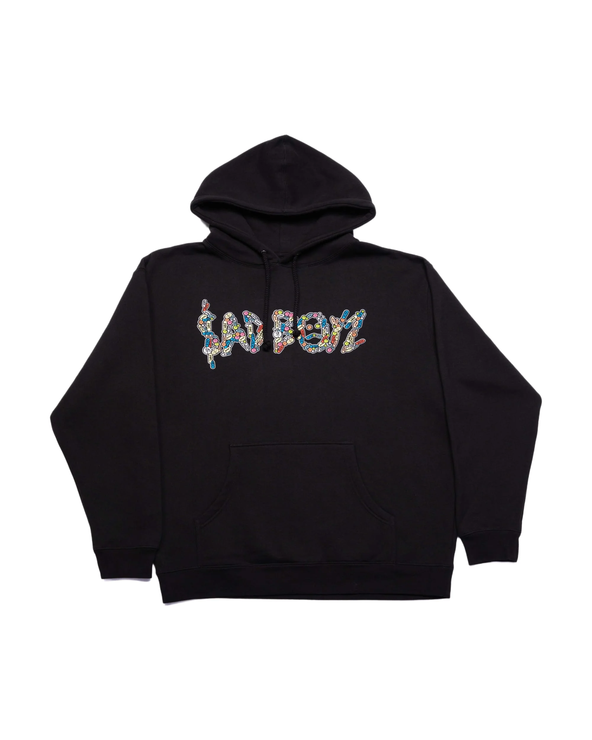 ANTI PILL HOODIE - BLACK