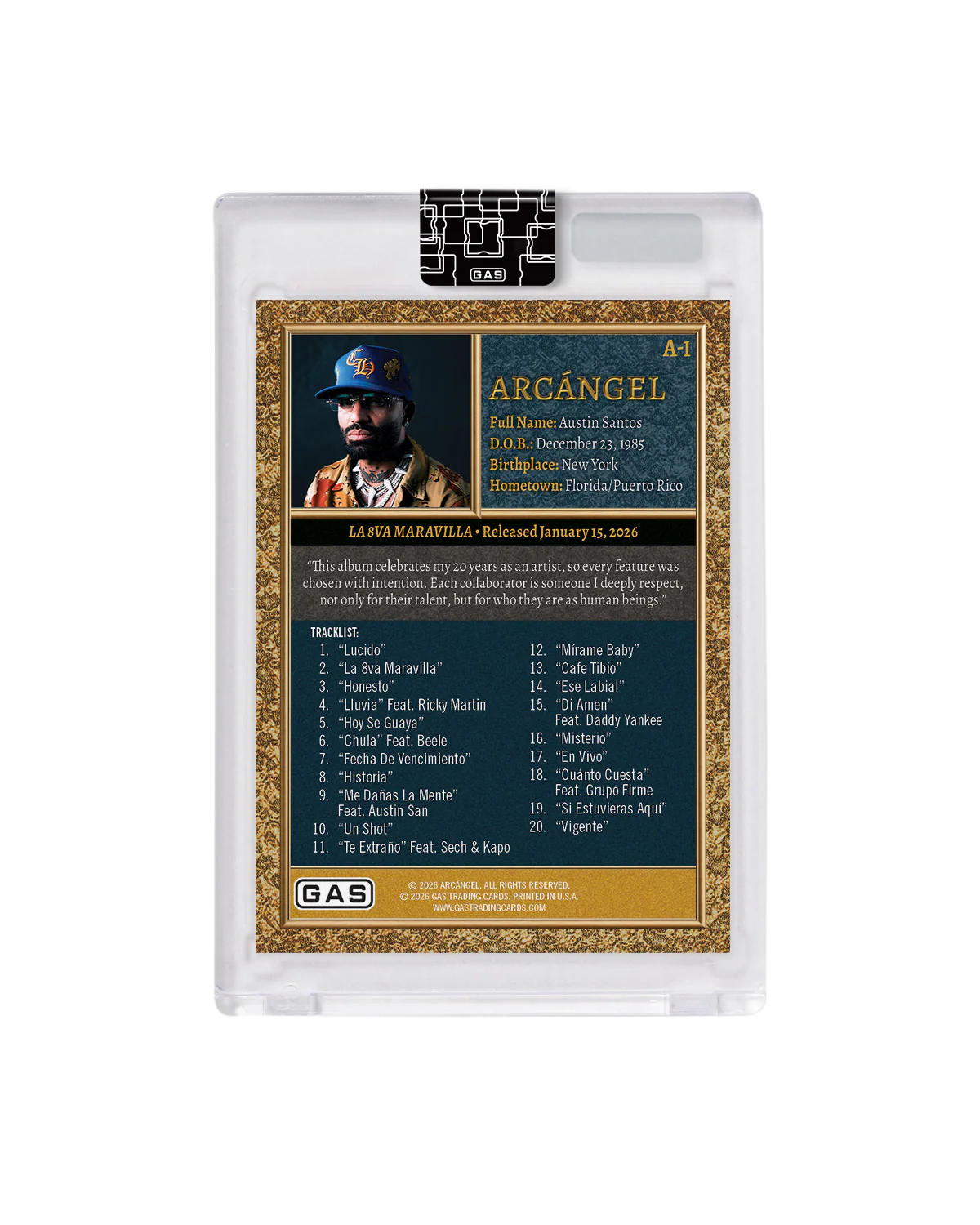 Arcangel x GAS Trading Card - Image 5