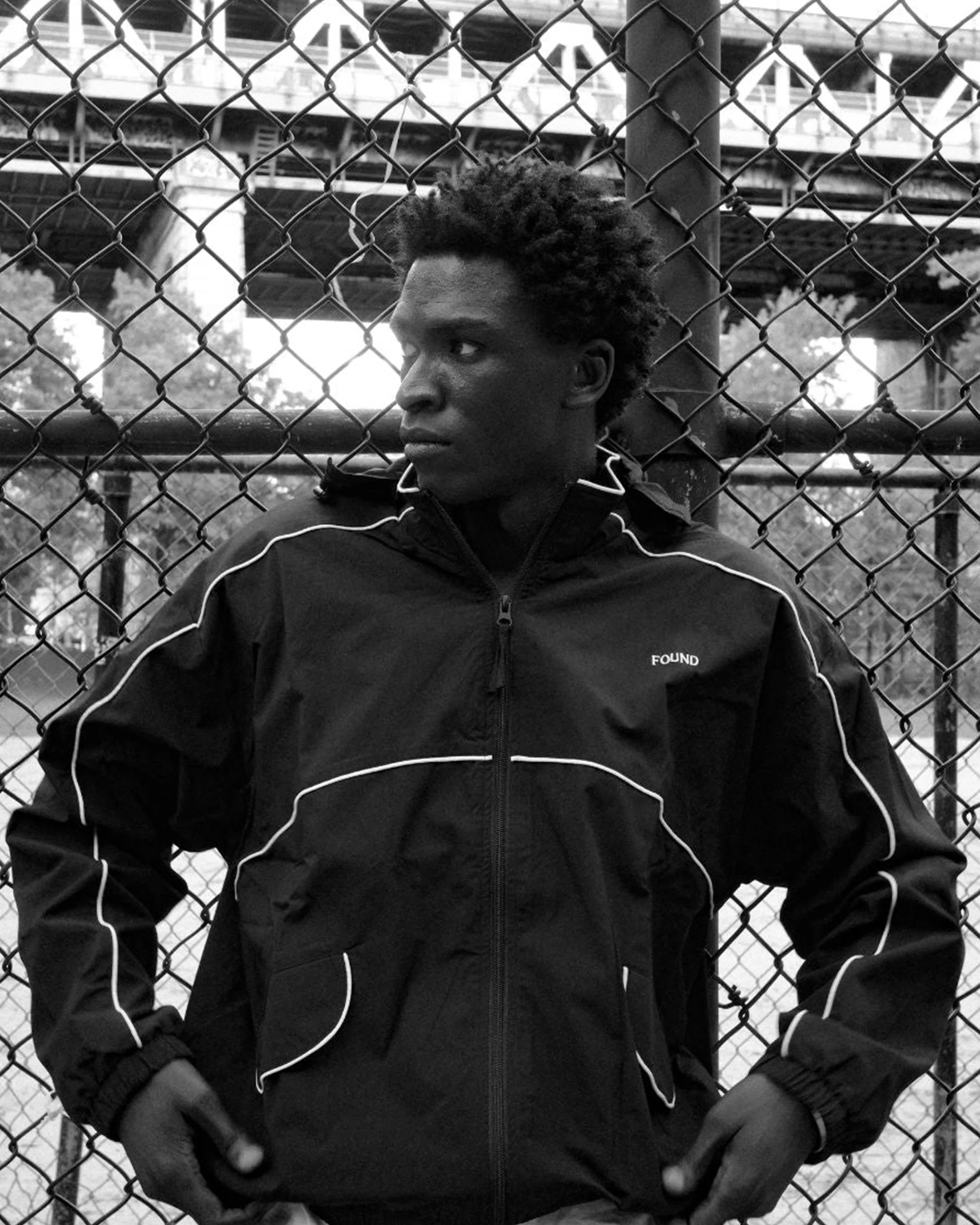 Arena Stripe Track Jacket - Image 5