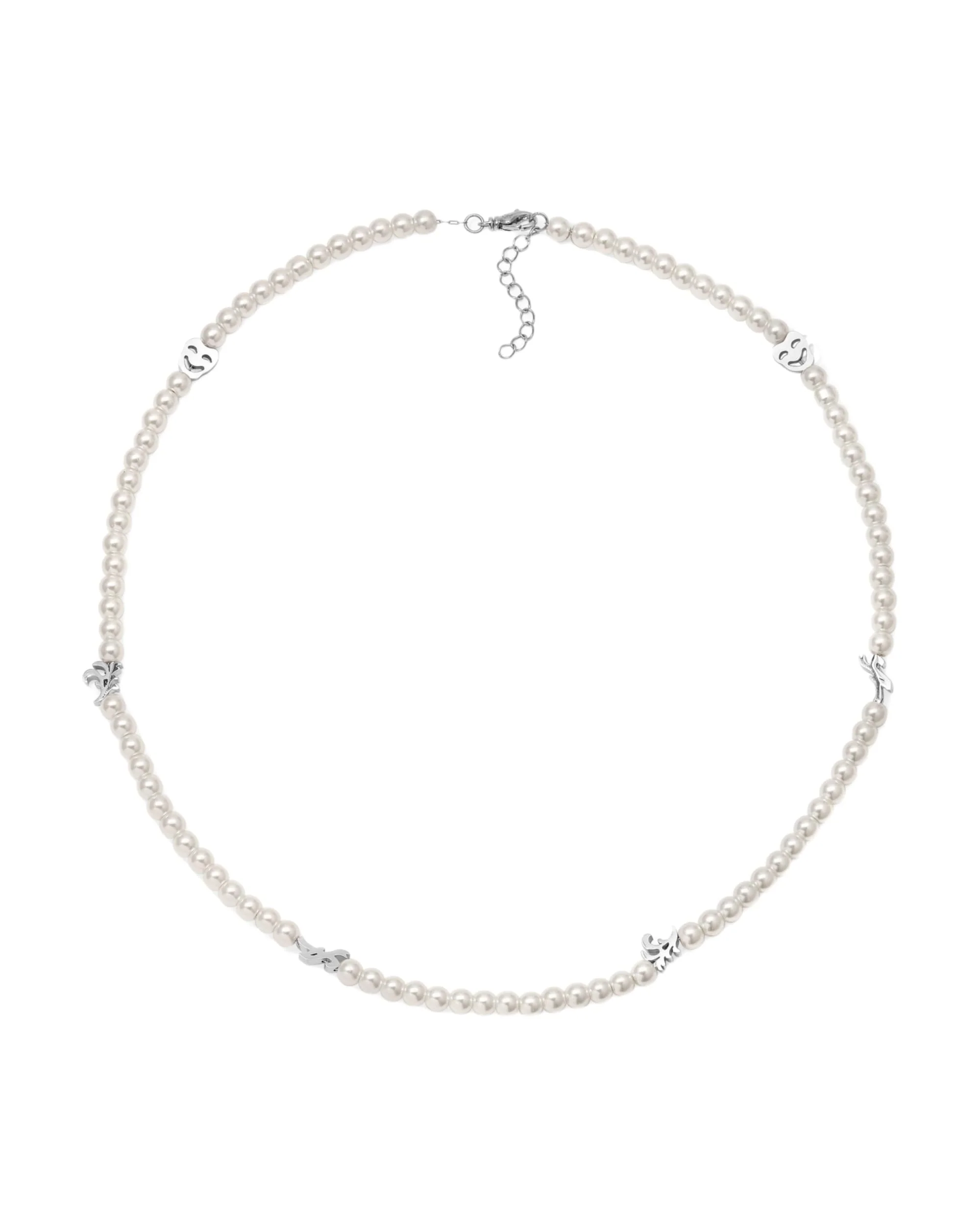 Asaali Pearl Charm Necklace