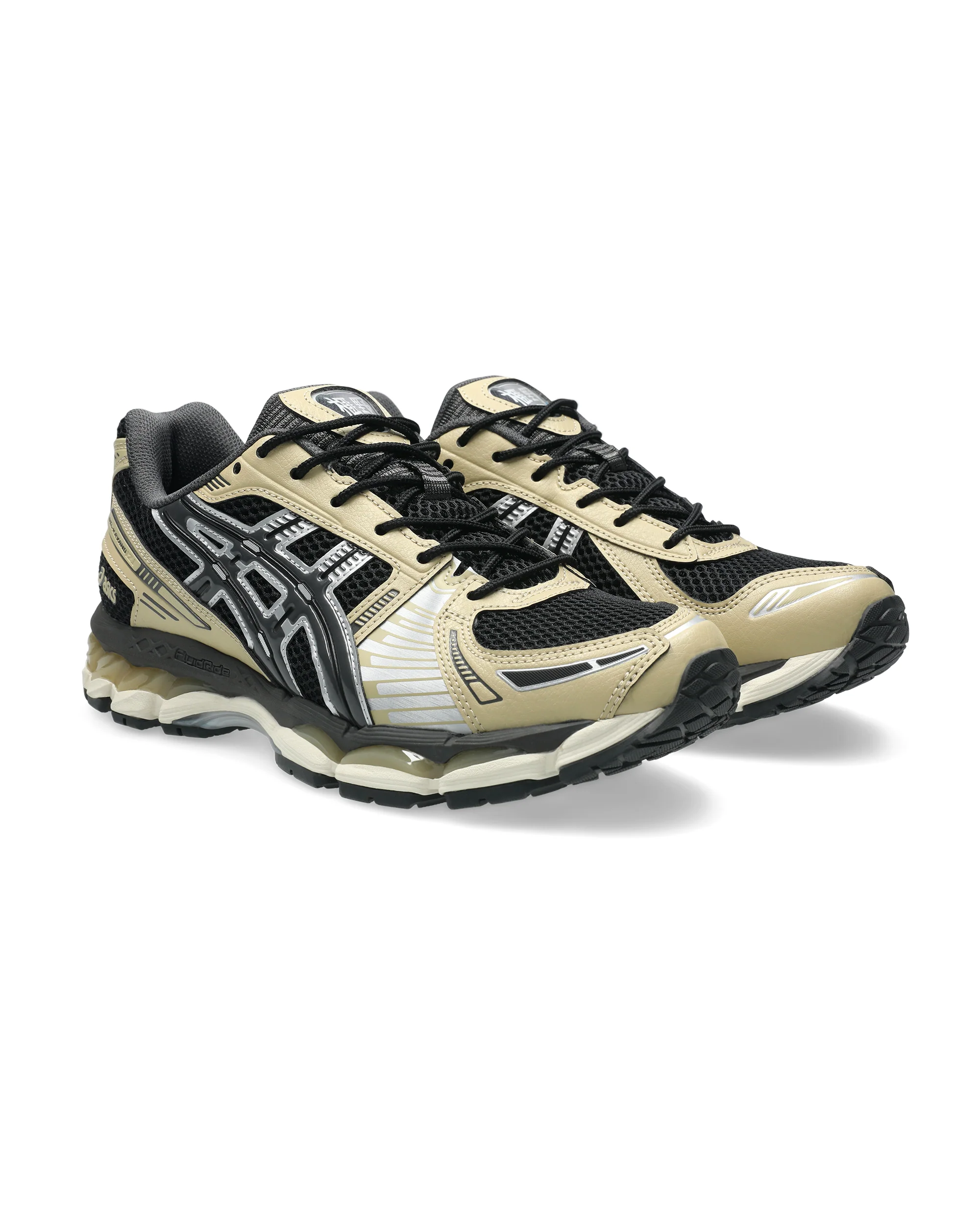 ASICS GEL-KAYANO 12.1 BLACK / OBSIDIAN GREY - Image 3