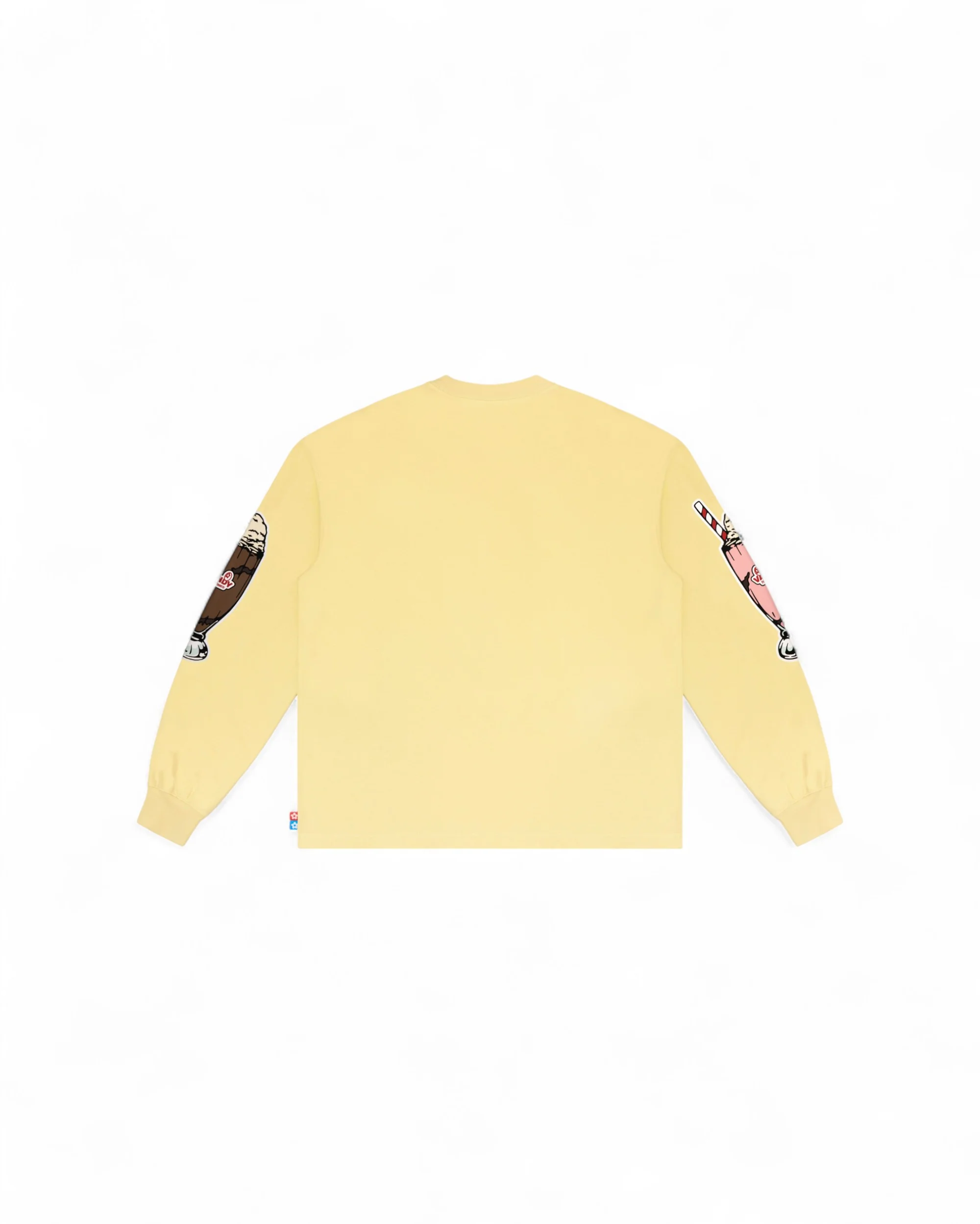 ASICS X VANDY X ATMOS VTP X ASICS ICE CREAM CUP L/S TEE YELLOW - Image 2