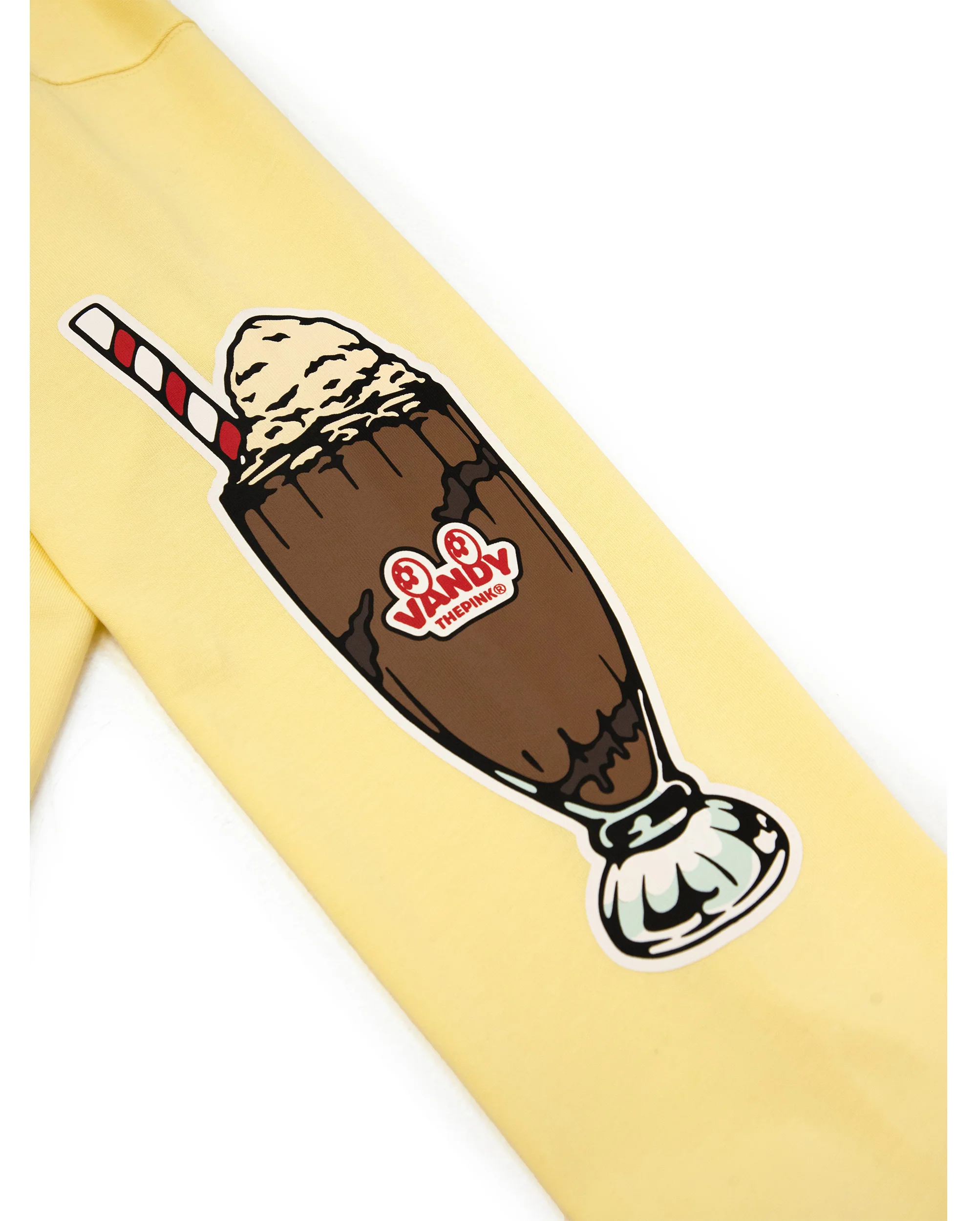 ASICS X VANDY X ATMOS VTP X ASICS ICE CREAM CUP L/S TEE YELLOW - Image 4