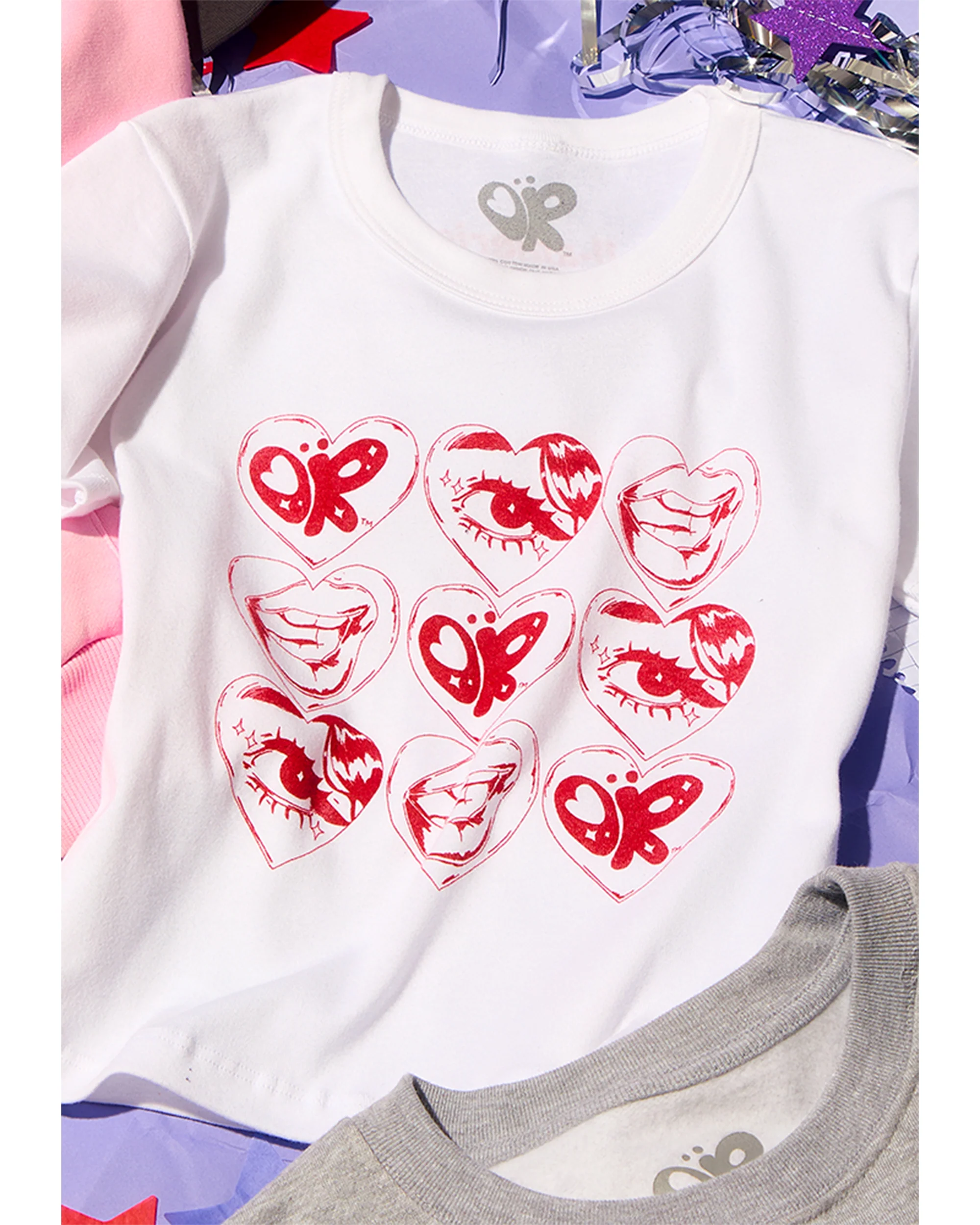 at a festival near you crop baby tee - Image 3