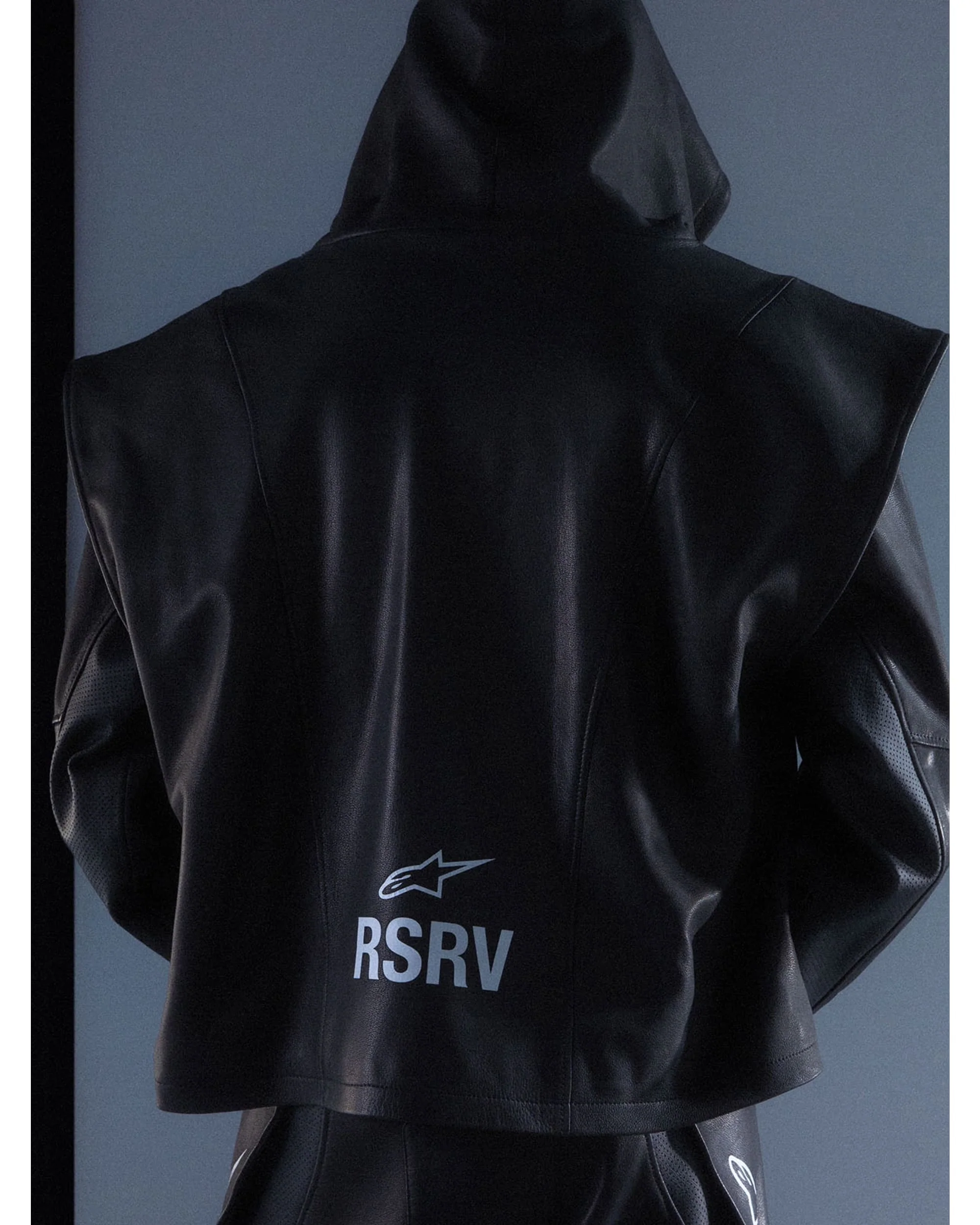 Axis Leather Hoodie - Image 5
