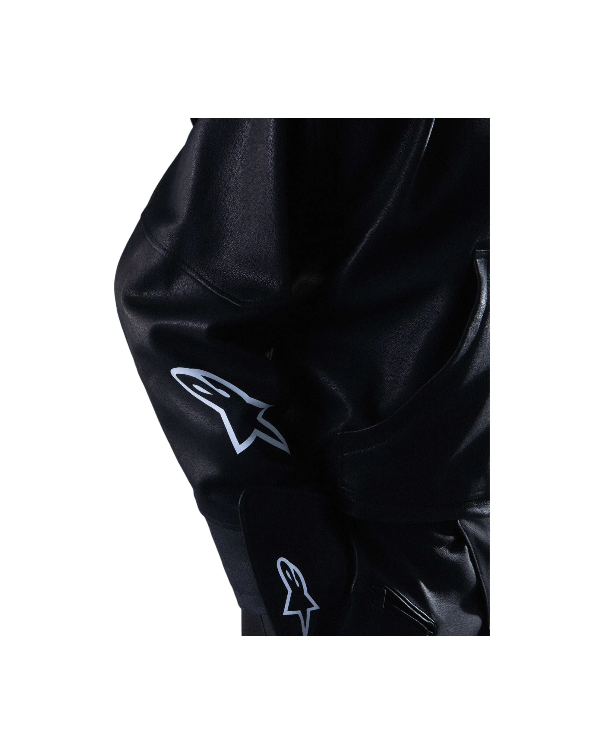 Axis Leather Hoodie - Image 6