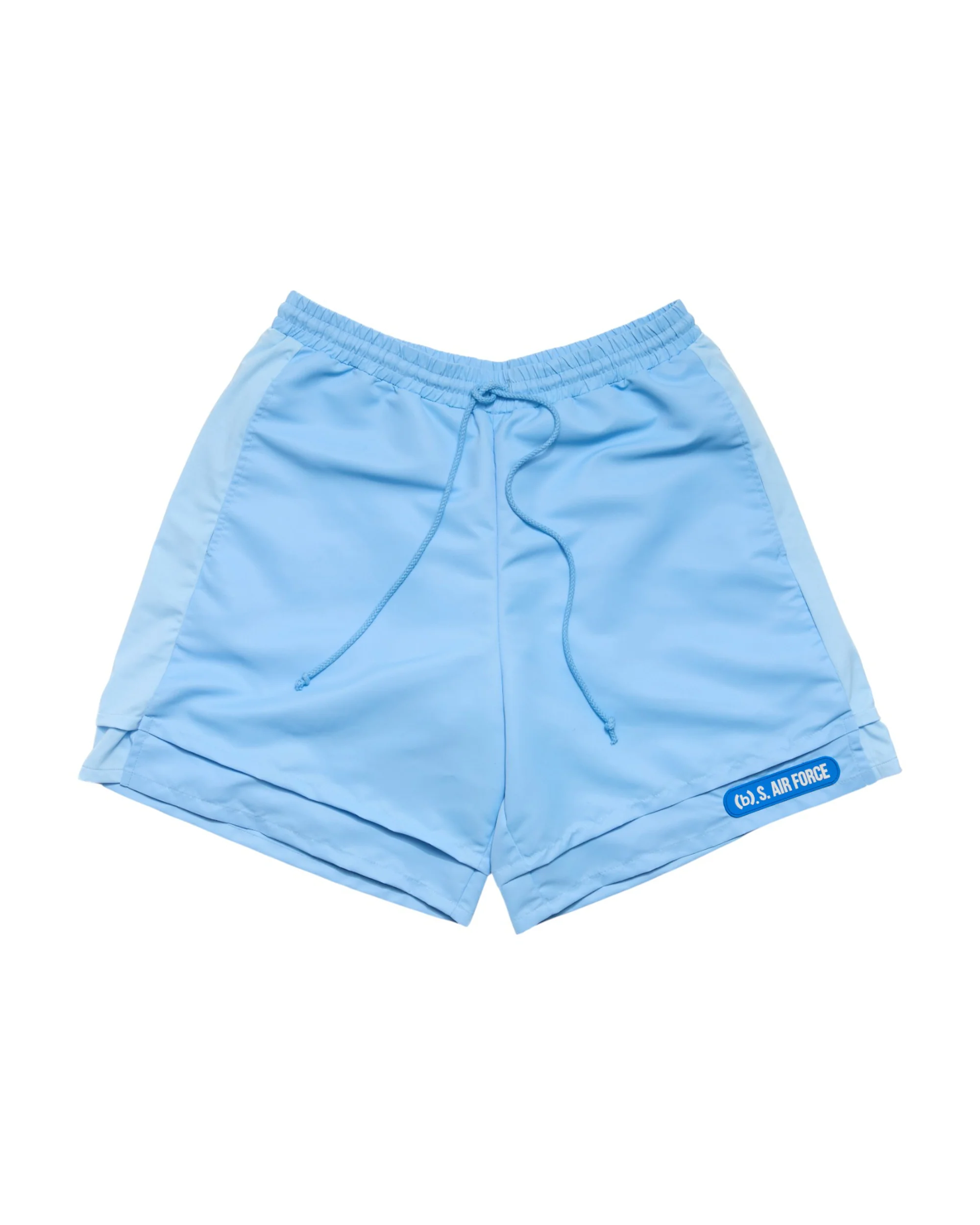 (b).asic Training Shorts (Baby Blue)