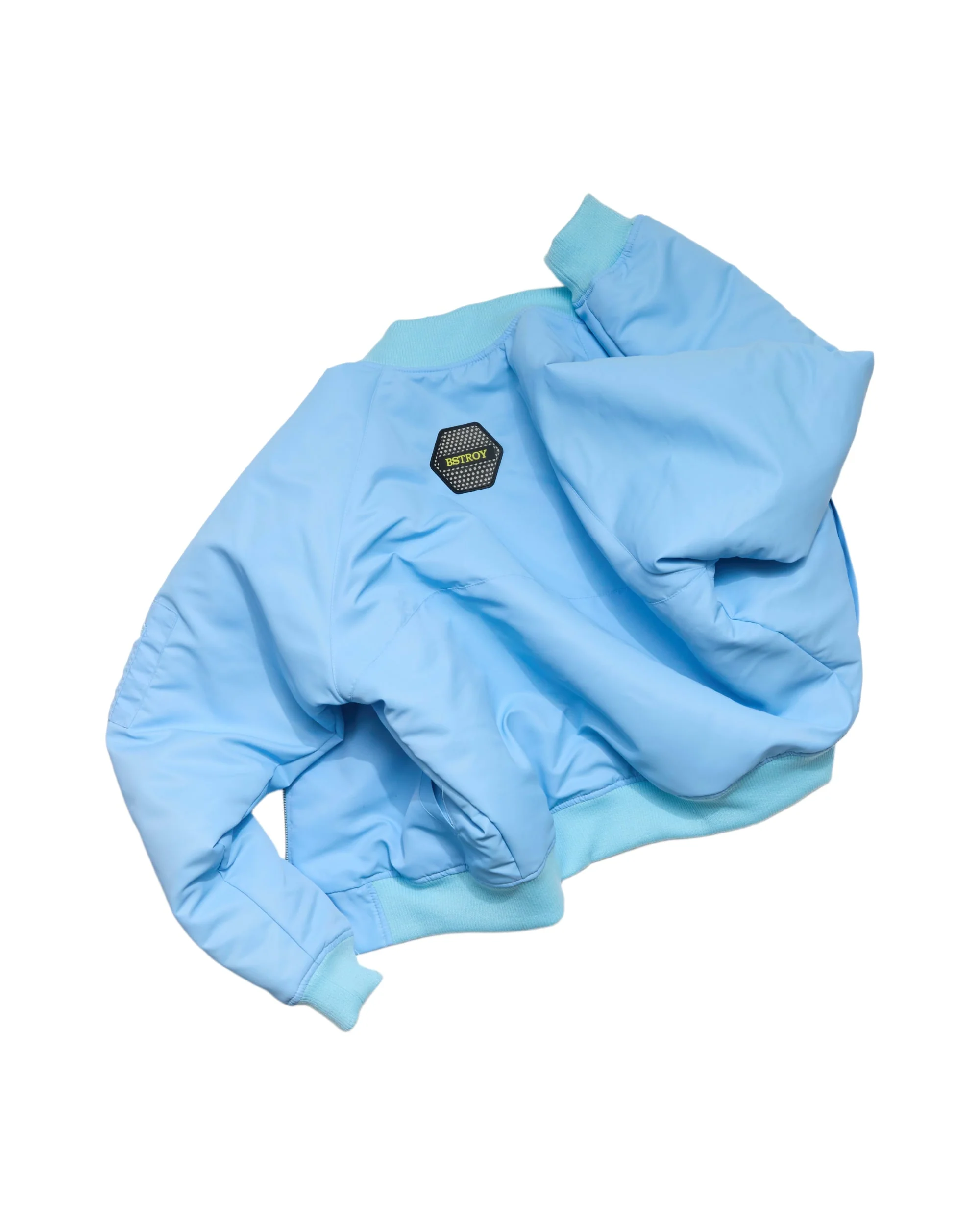 (b).omber Jacket (Baby Blue) - Image 3
