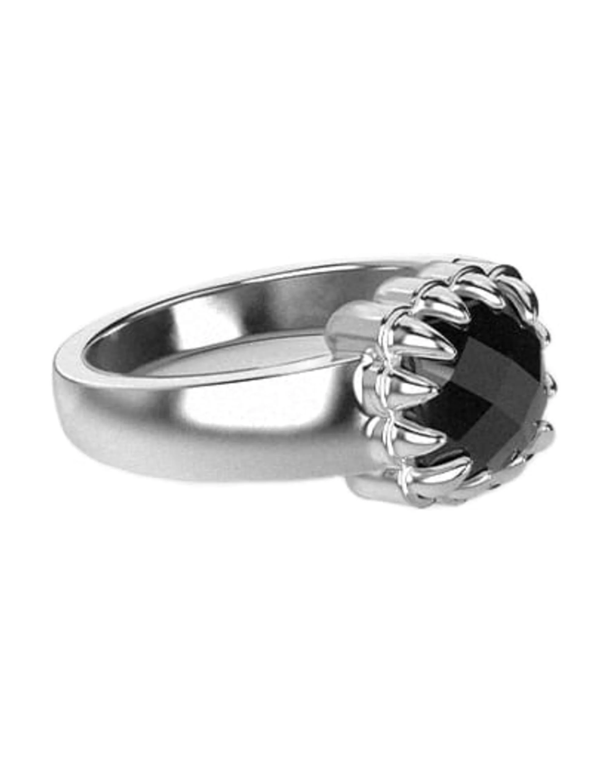 BABY CLAW RING ONYX - Image 2