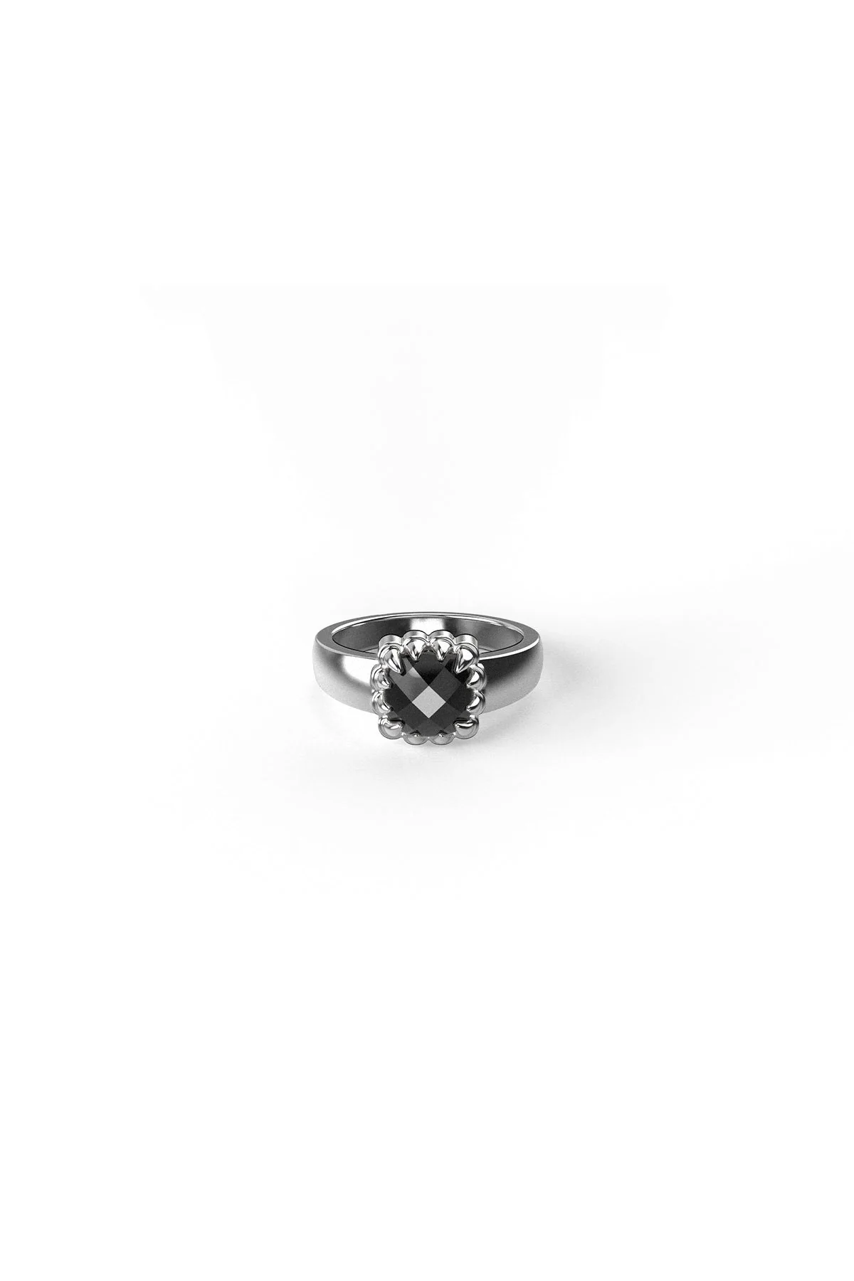 BABY CLAW RING ONYX - Image 5