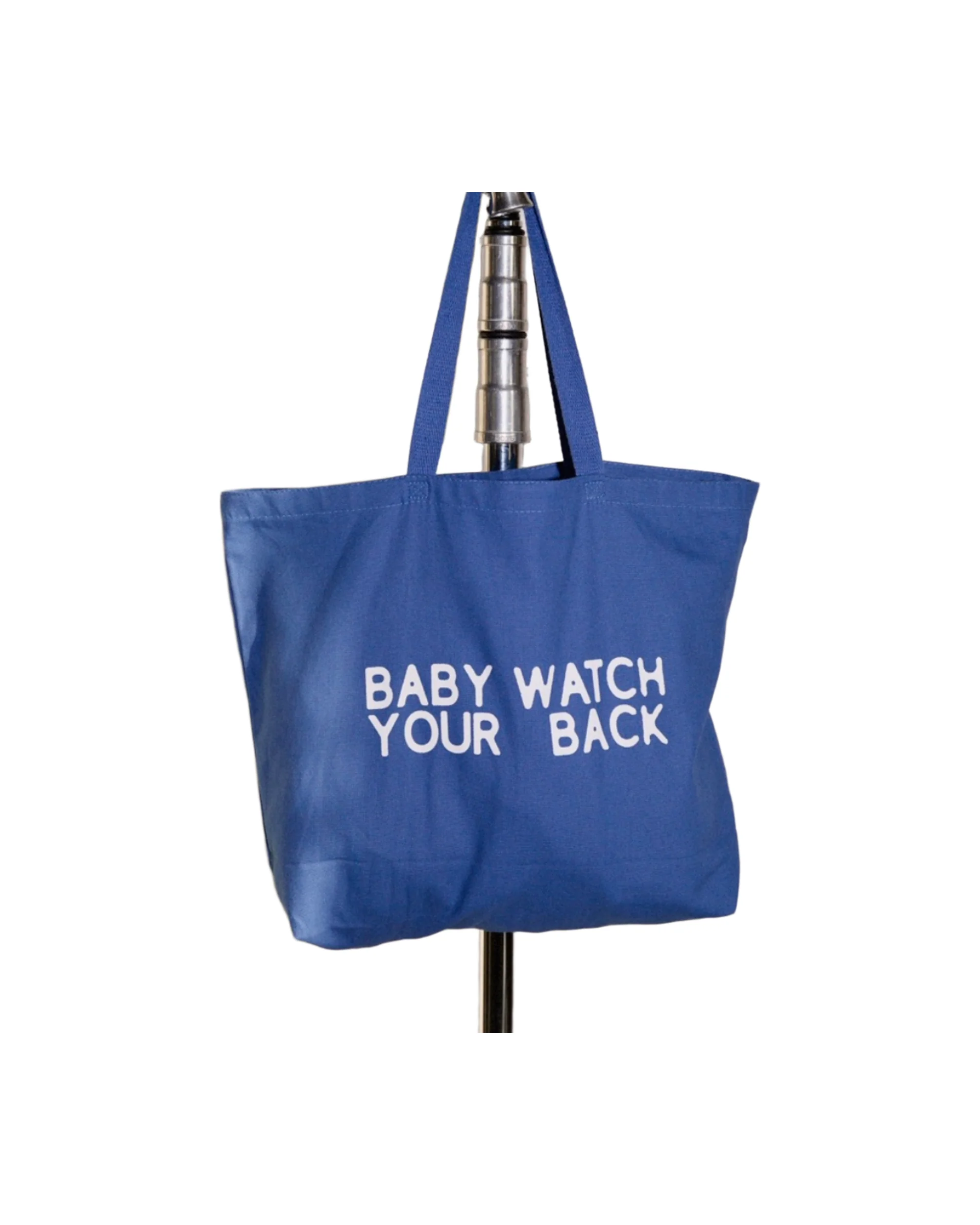 Baby Watch Your Back Blue Tote - Image 6