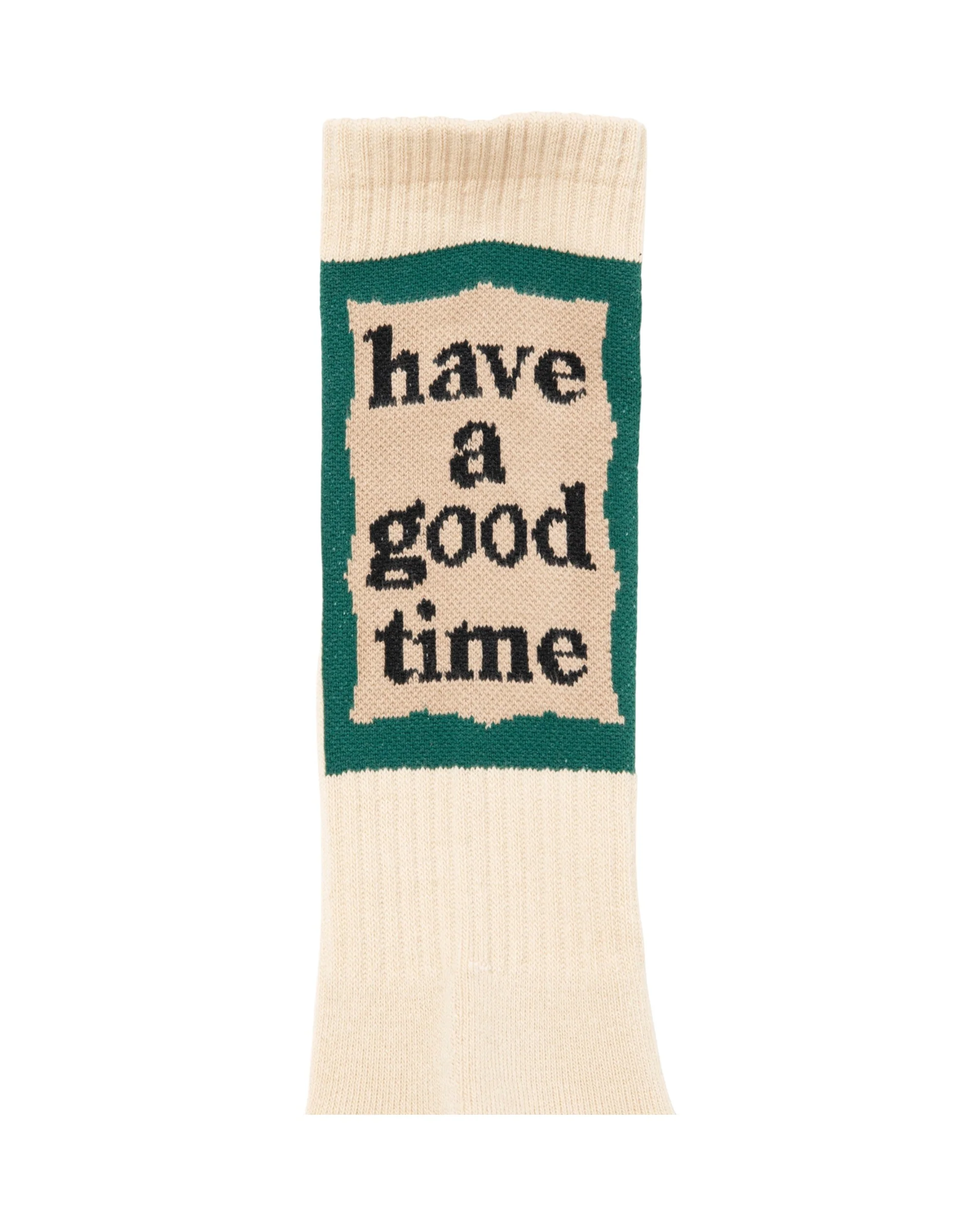 BACK MILITARY FRAME SOCKS IVORY - Image 3