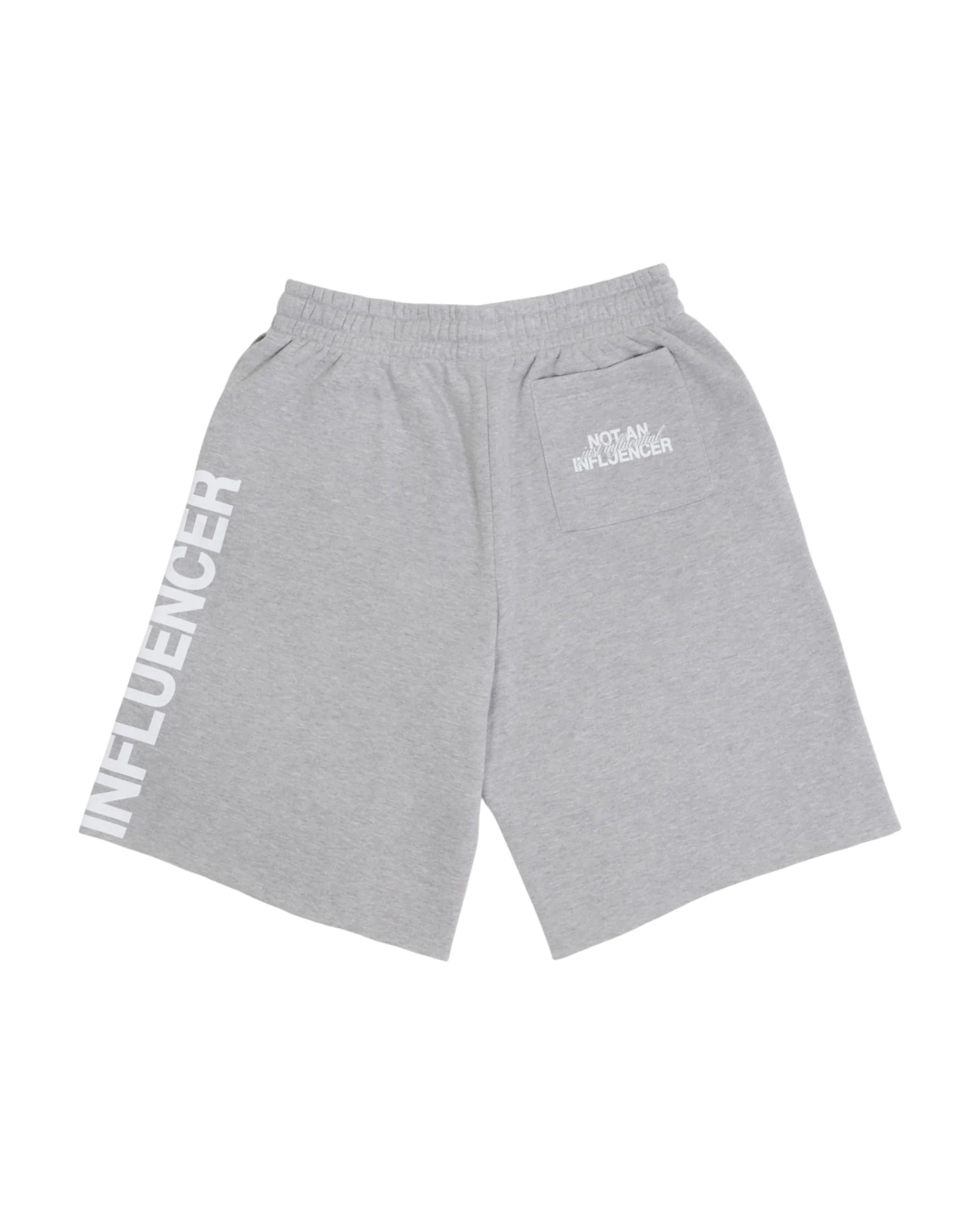 Baggy Sweat Shorts - Heather Grey - Image 2