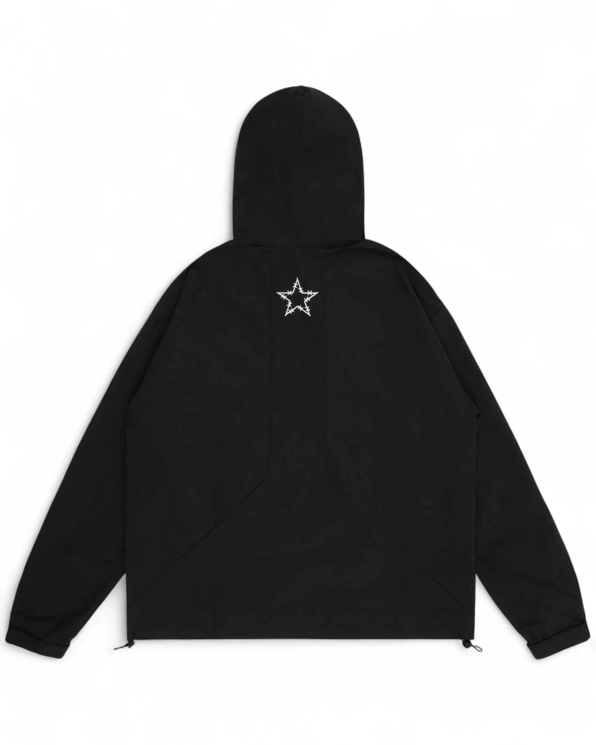 BARBWIRE STAR TRACK JACKET - BLACK - Image 2