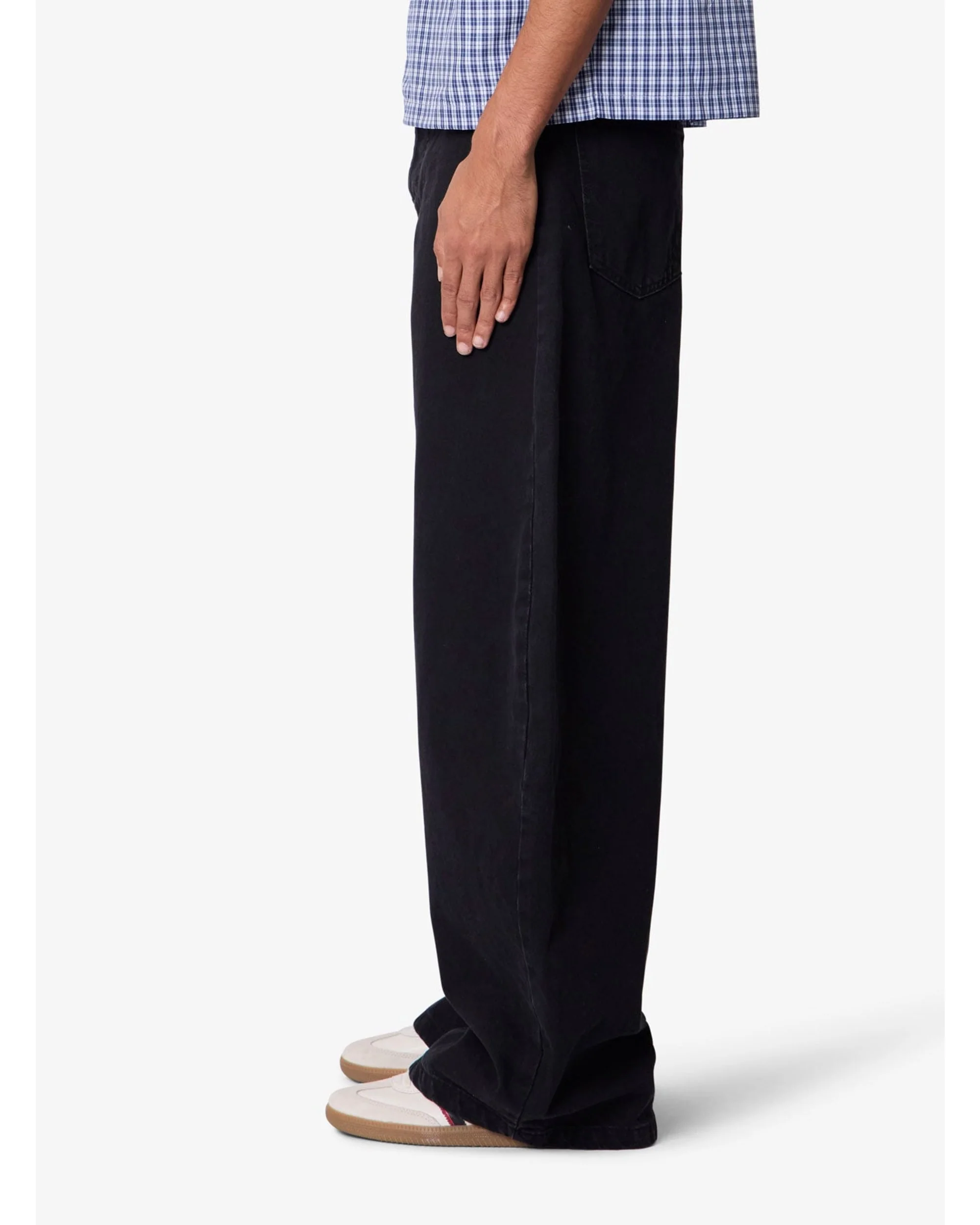 Barrel Denim - Washed Black - Image 6