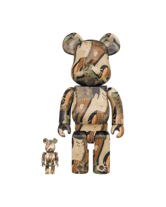 BE@RBRICK Sharaku Toshusai (Otani Oniji III as Yakko Edobei) 100％ & 400％