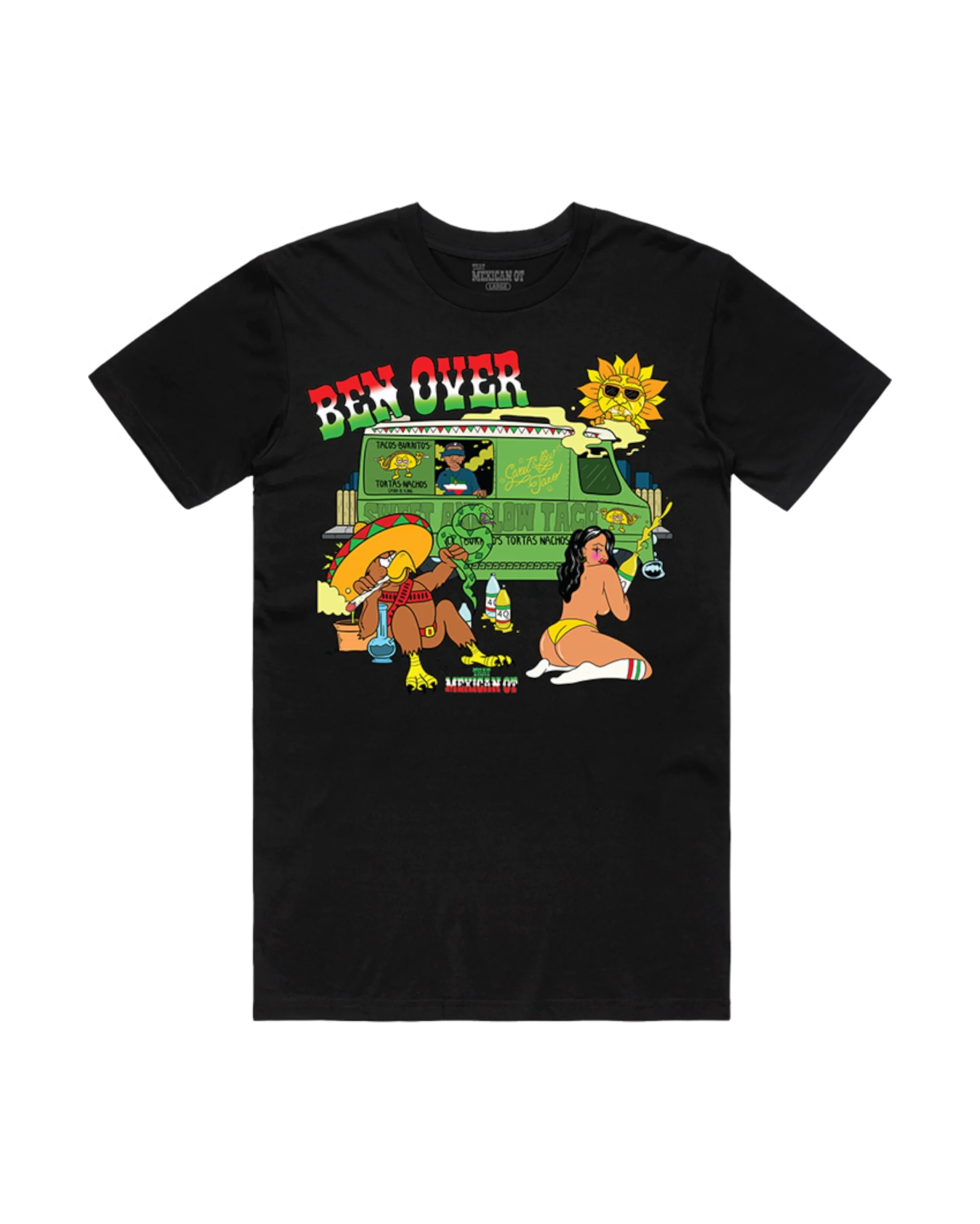 Ben Over Black T-Shirt
